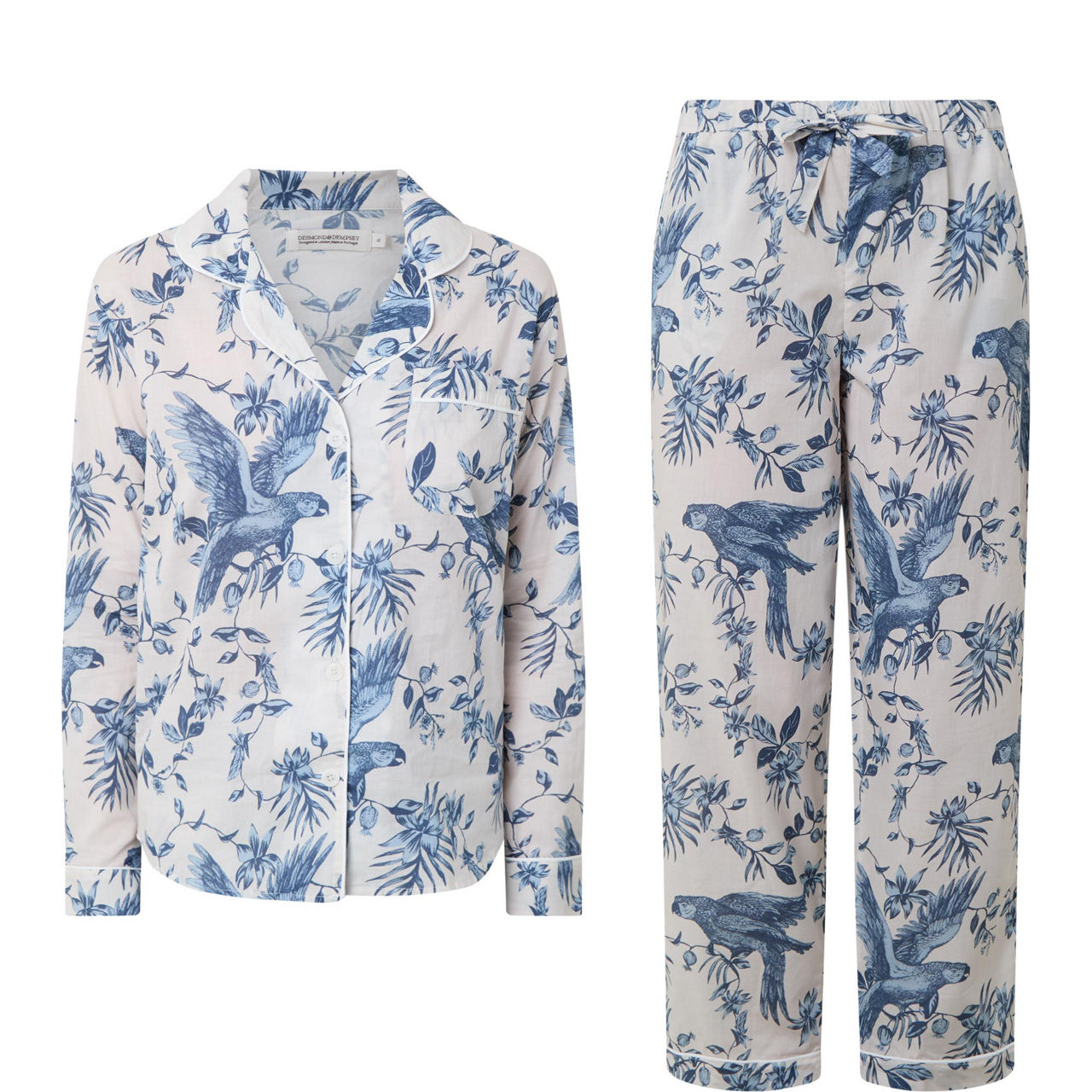 Bird Printed Pyjama Set