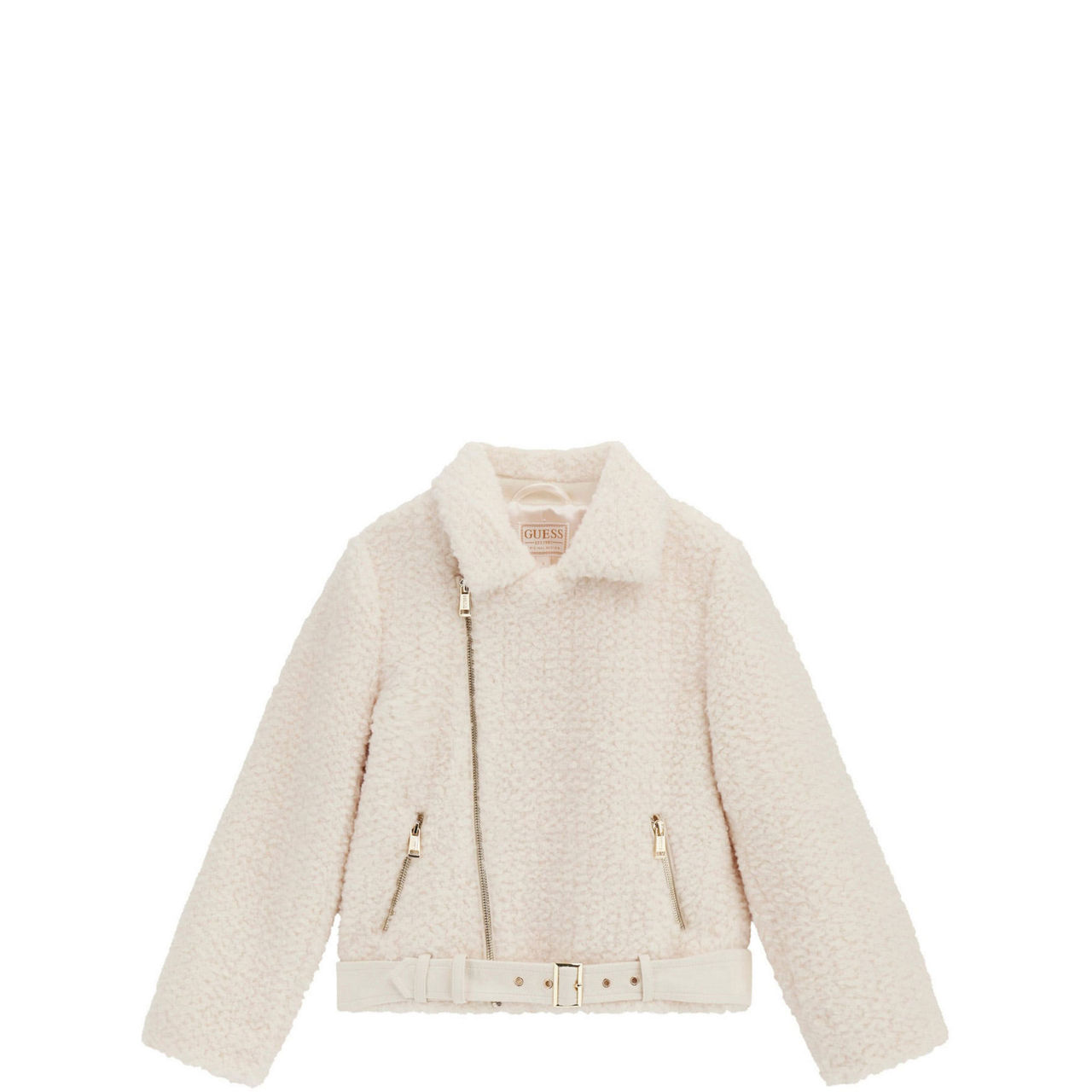 Faux Fur Belted Jacket