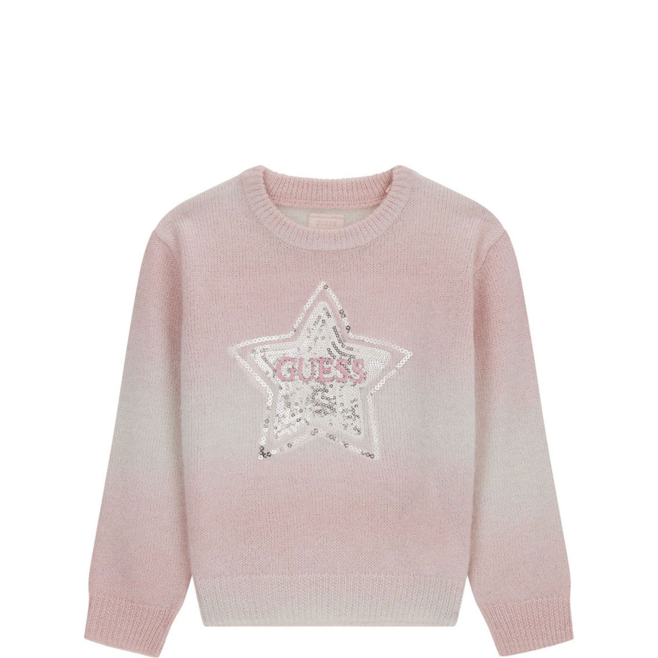 Sequin Star Logo Sweater