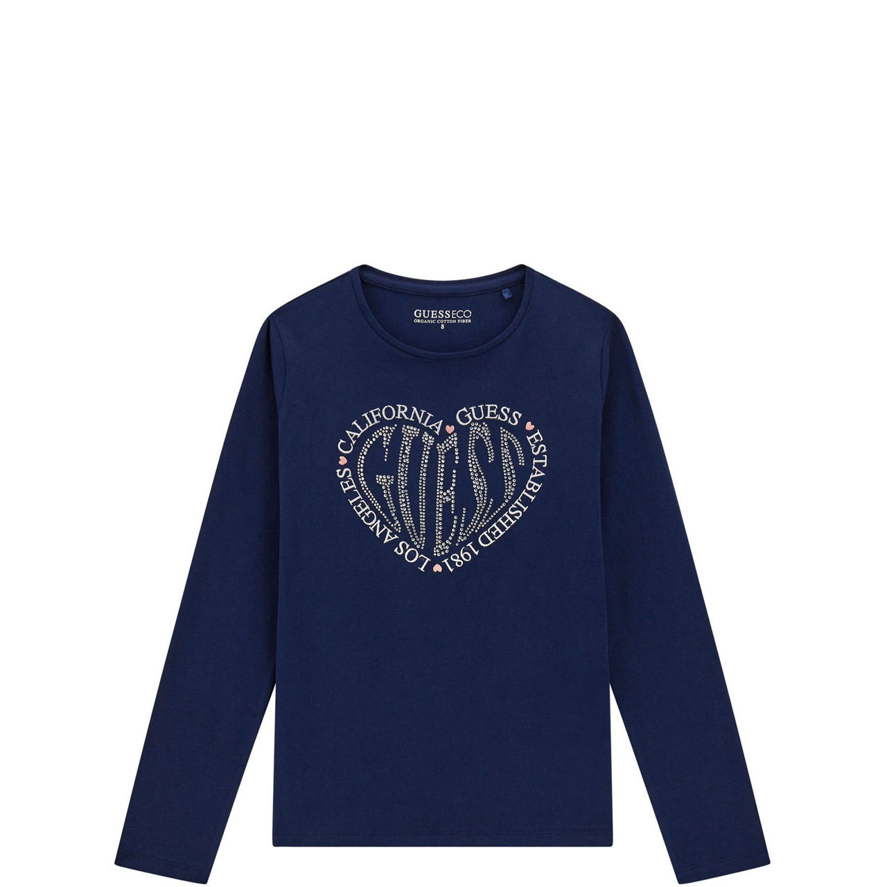 Heart Logo Embellished Top