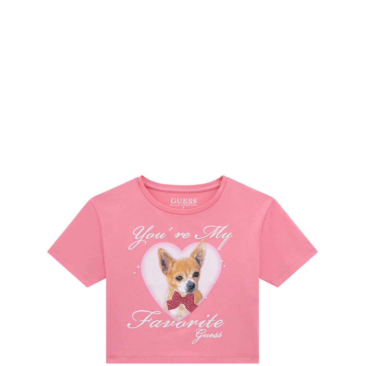 Drop Heart Logo Cropped T-Shirt