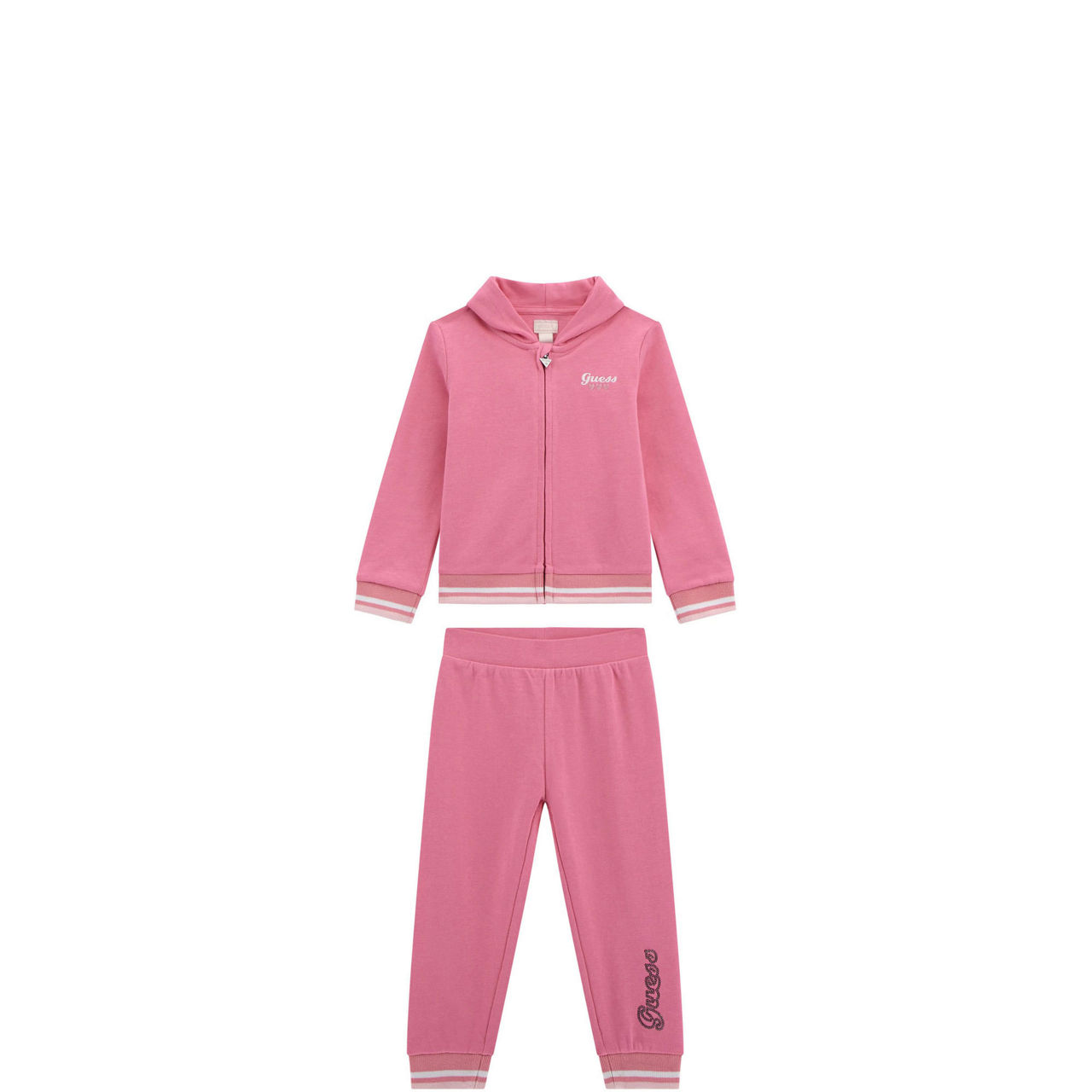Active Logo Hoodie & Track Pants Two-Piece Set