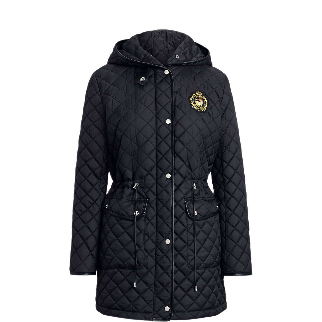 Crest Logo Quilted Jacket