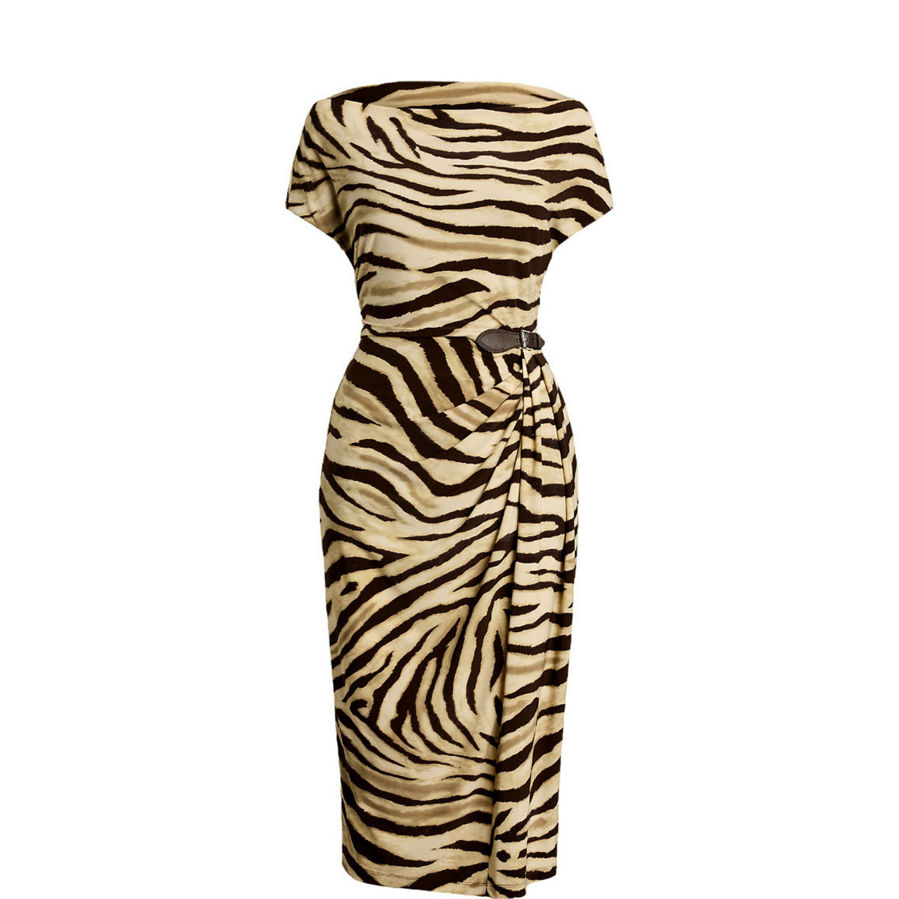 Hullen Printed Buckle Dress