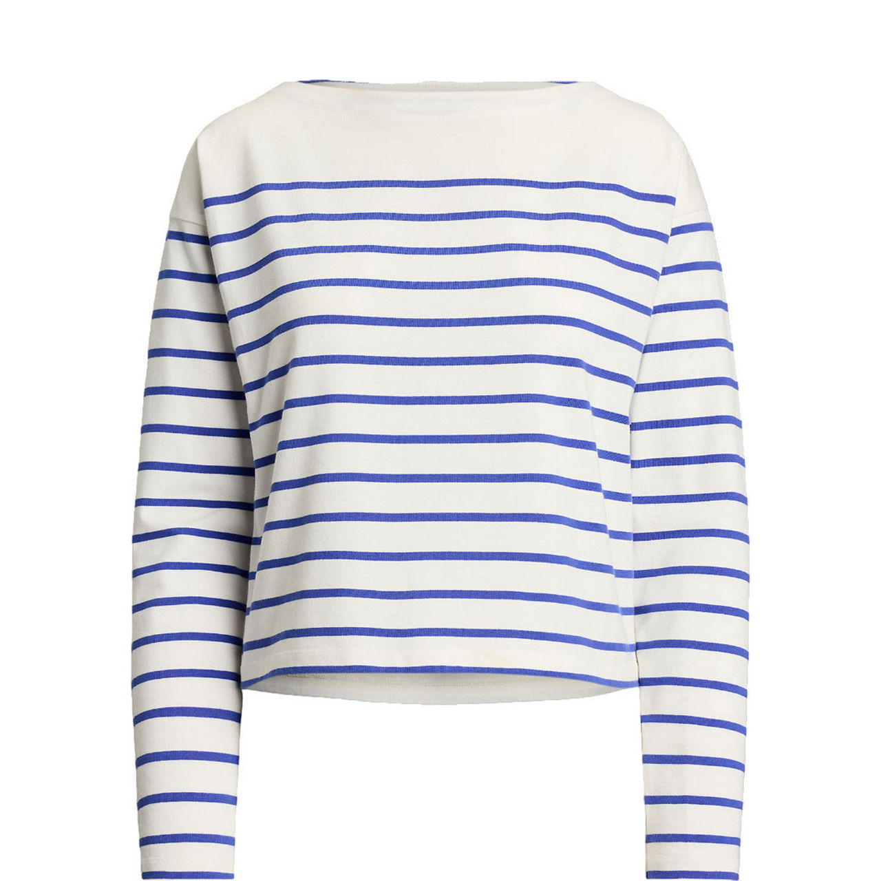 Ronlee Stripe Logo Top