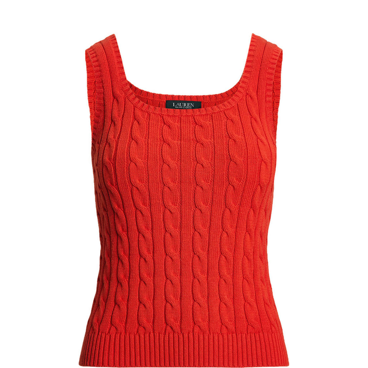 Riduan Cable Knit Tank Top