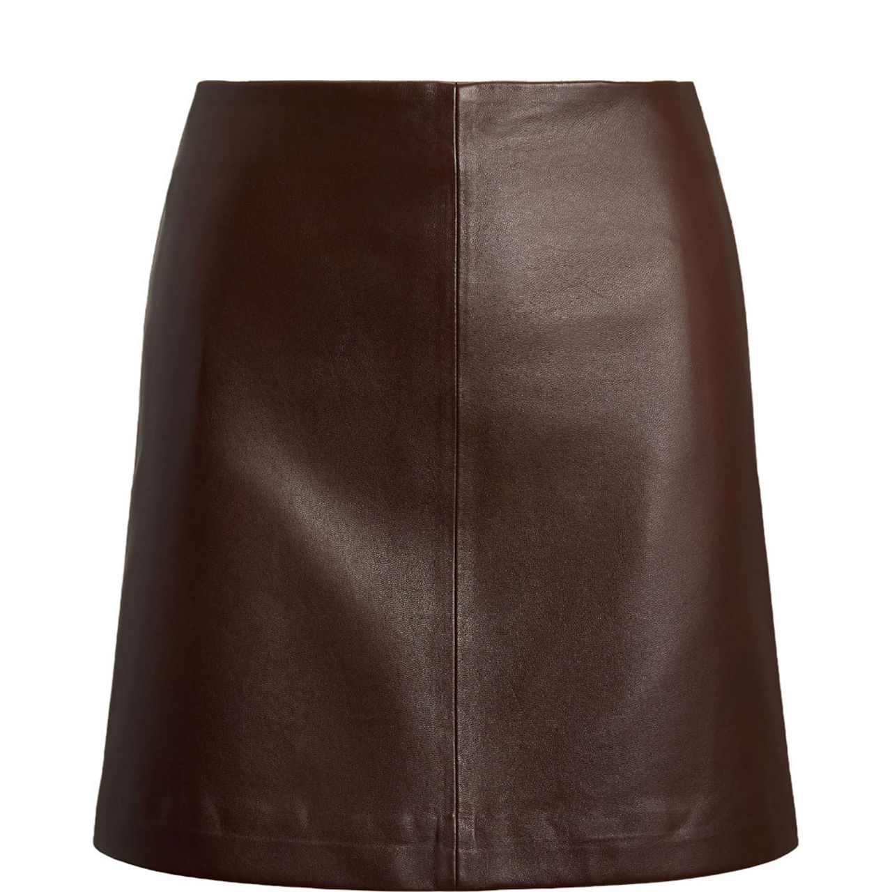 Liddle Leather Pencil Mini Skirt