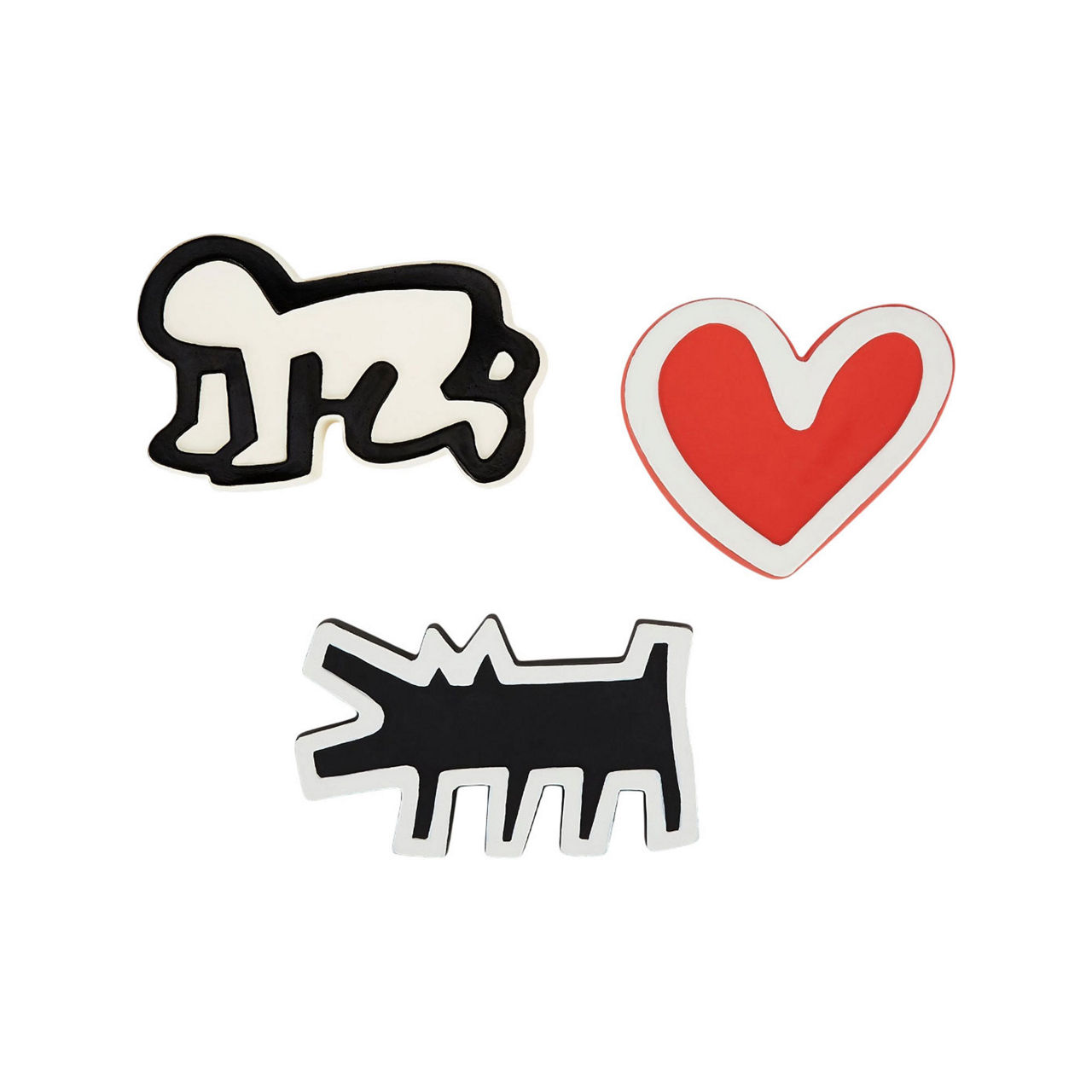 Keith Haring Bath Toys Three-Pack