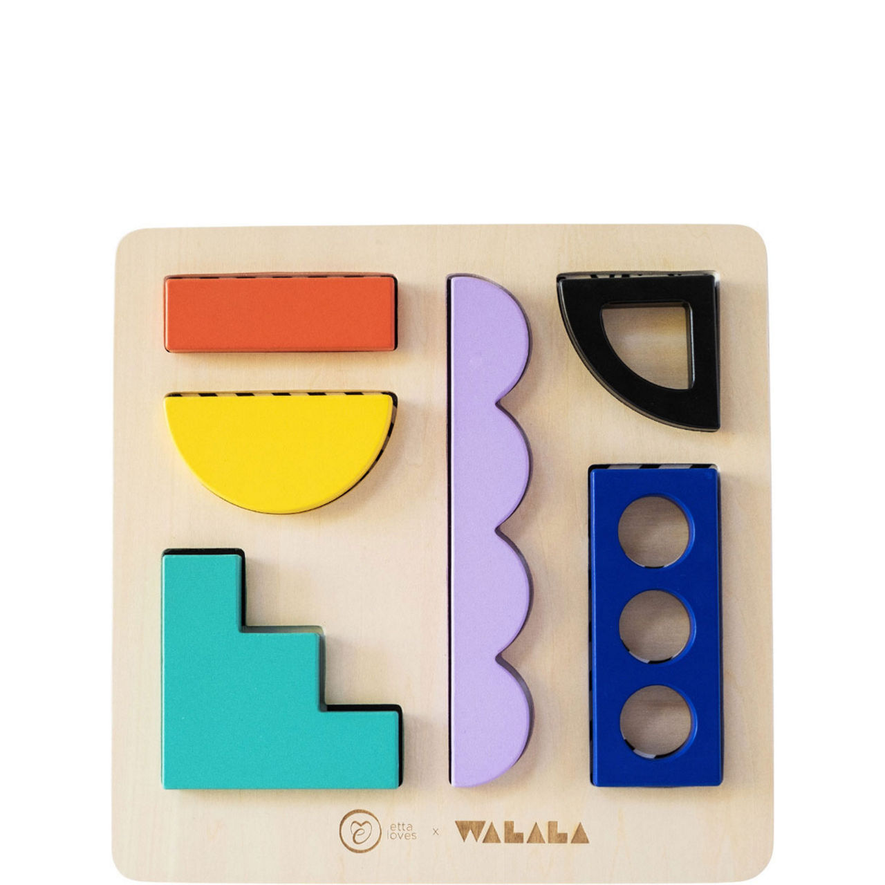Walala Studio Wooden Puzzle Board