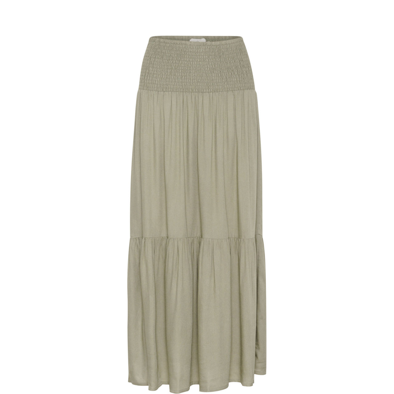 Maxi Tiered Smocked Skirt