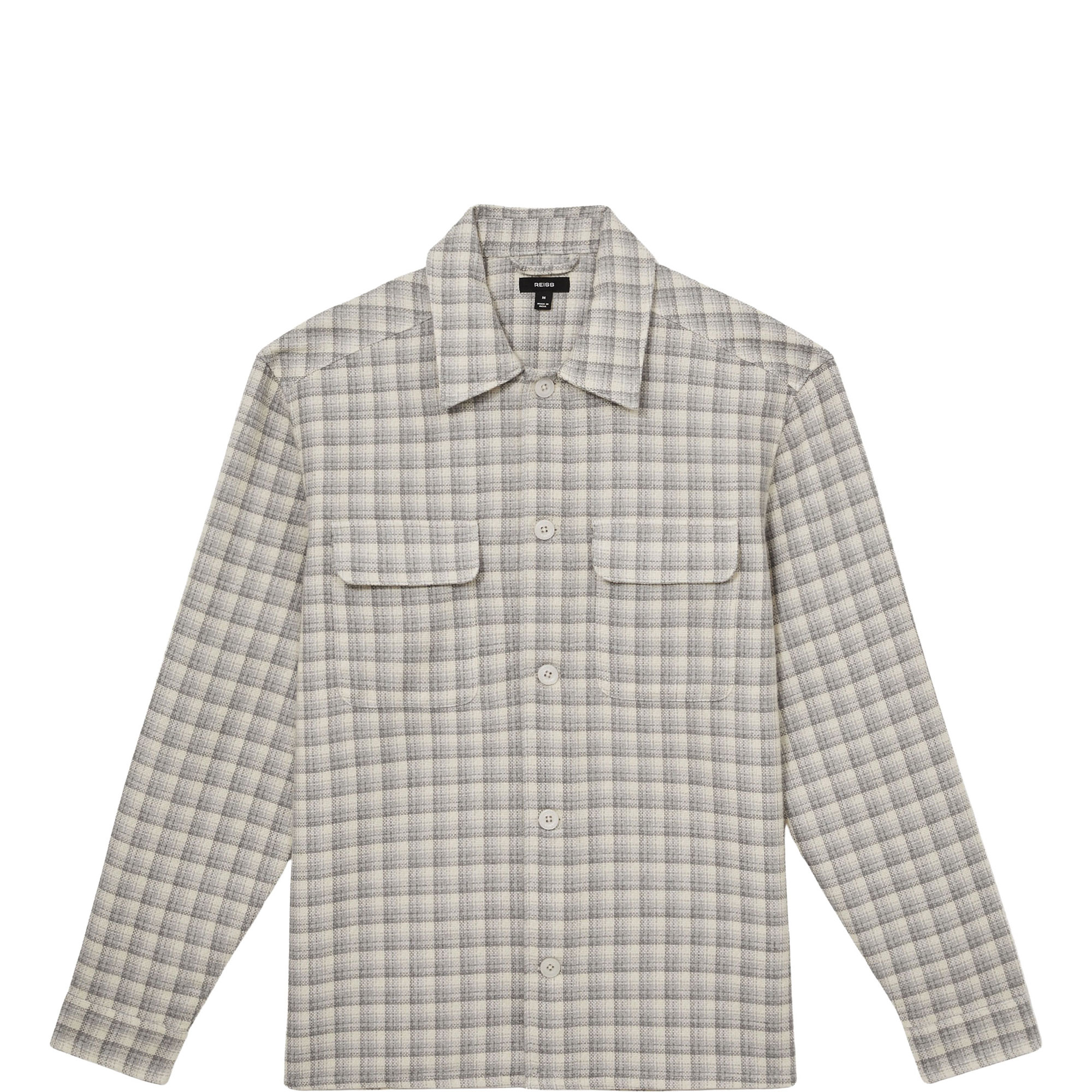 Ribona Woven Check Overshirt