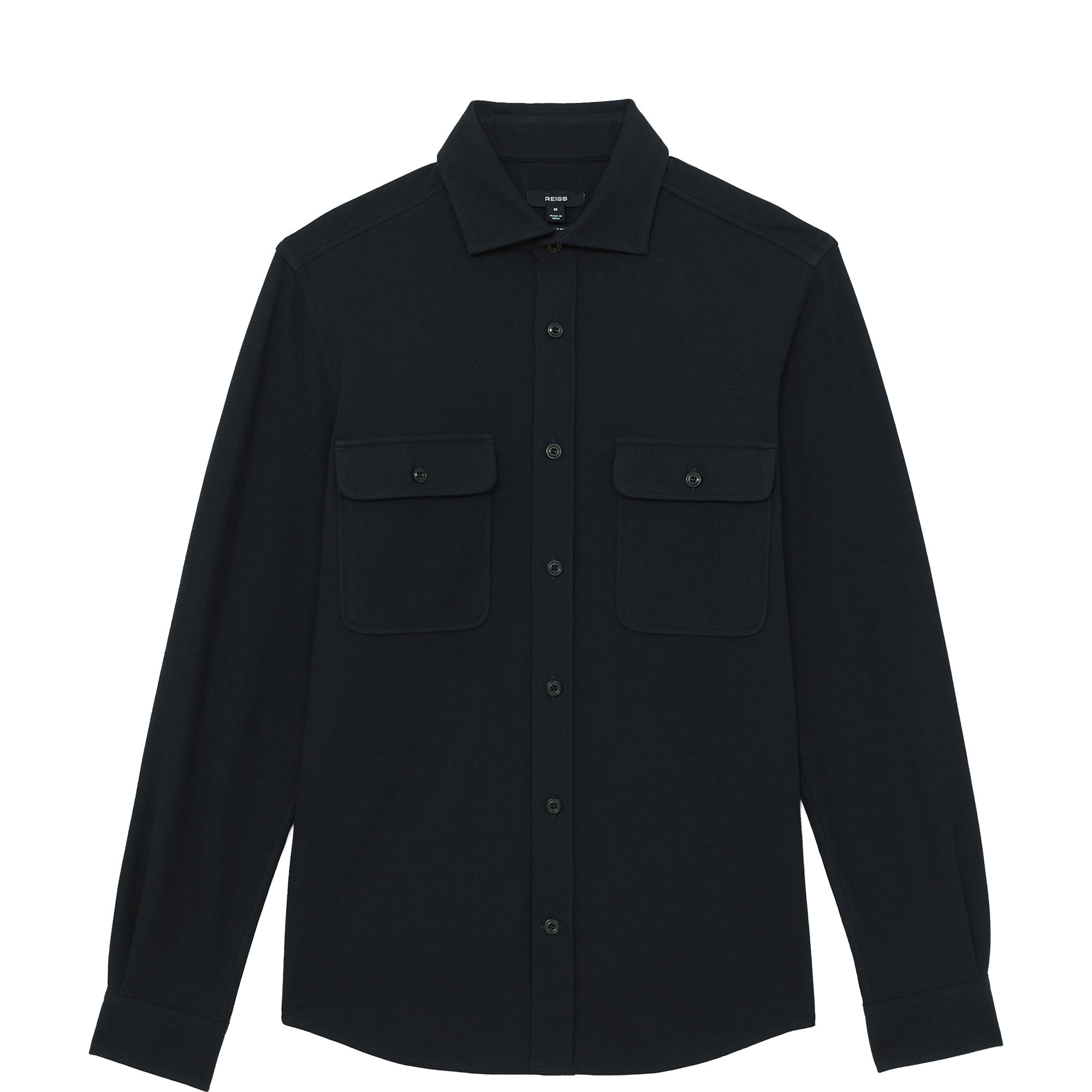 Forsithe Textured Twin-Pocket Overshirt
