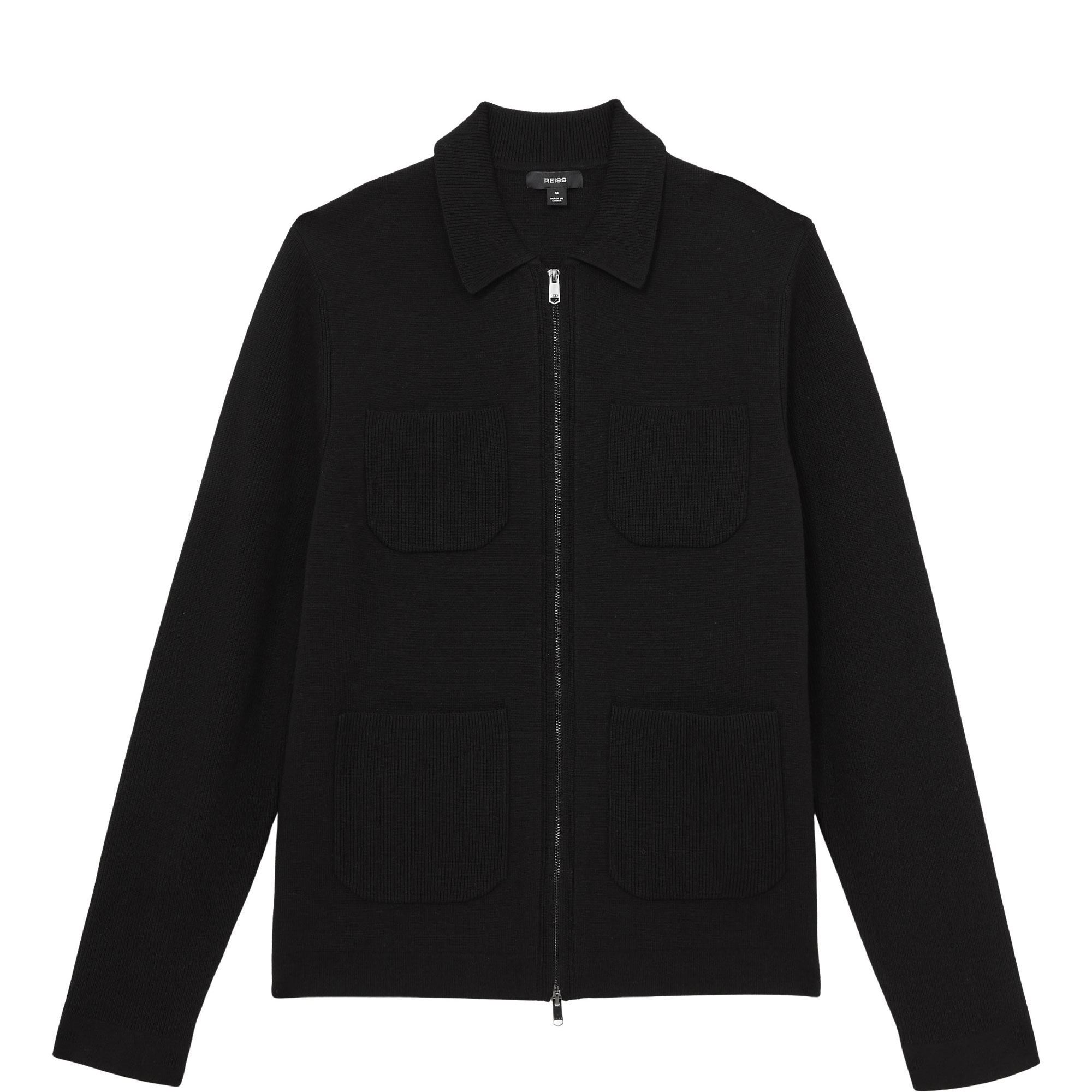 Roberto Zipped Cardigan