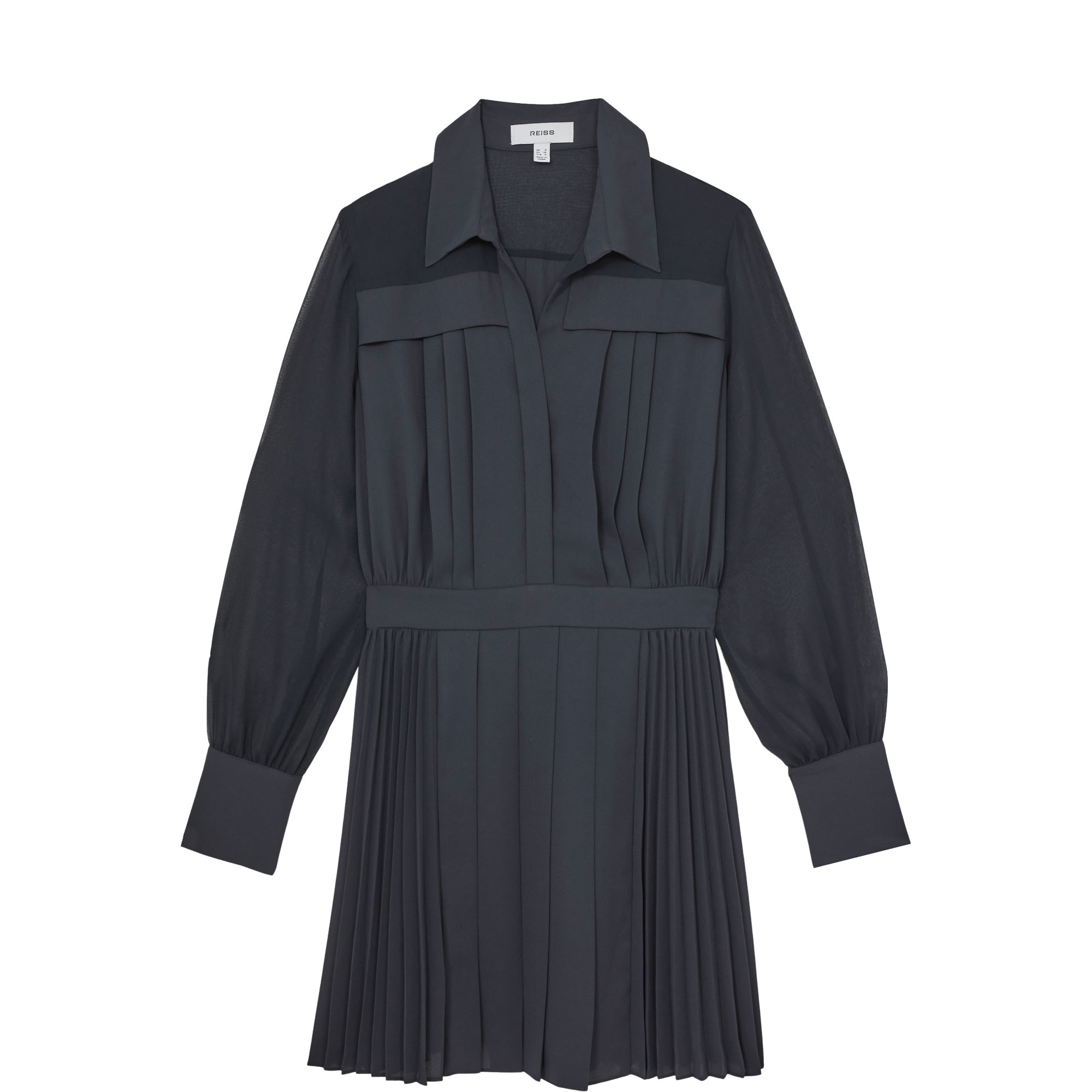 Giselle Pleated Mini Dress