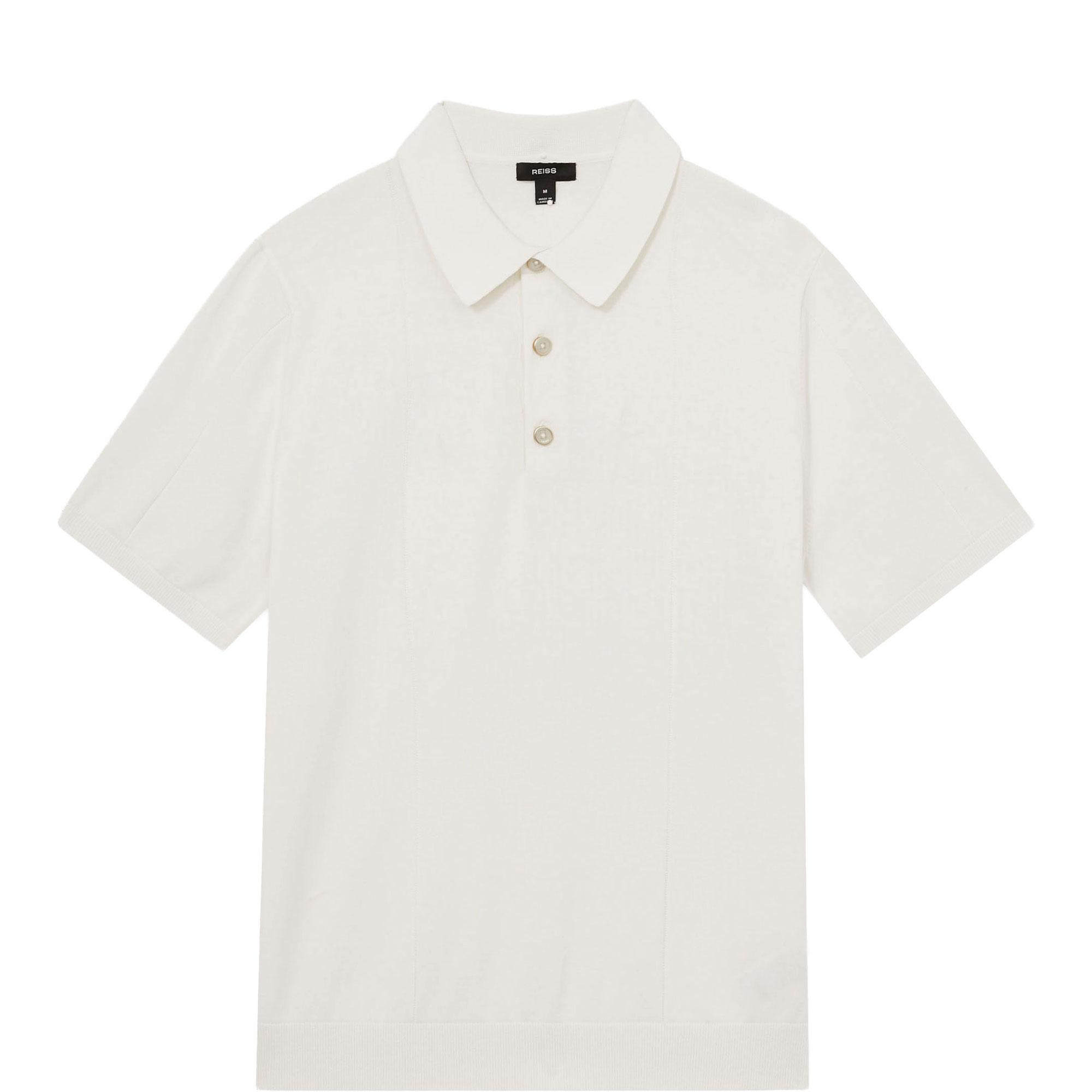 Asher Seam Detail Polo Shirt