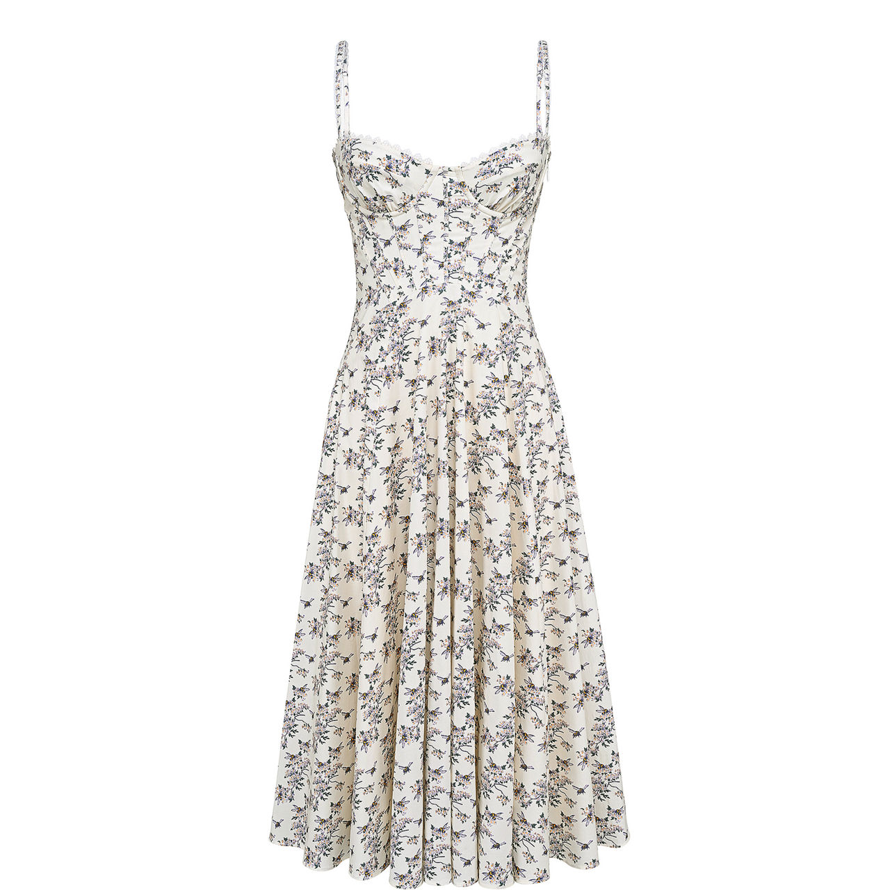 Steffani Floral Flared Sundress