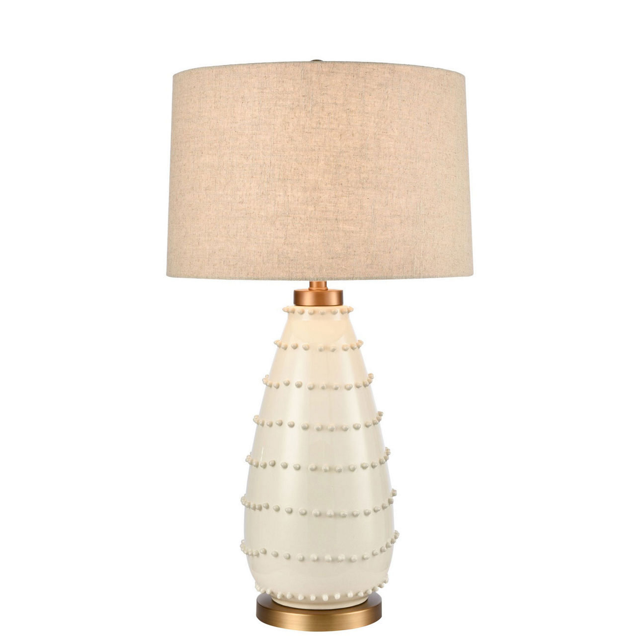 Morton Dotted Ceramic Table Lamp