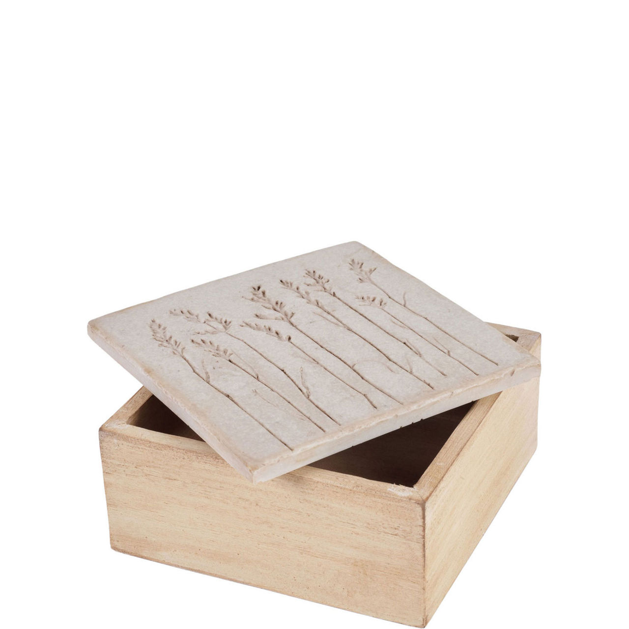 Meadows Floral Square Box