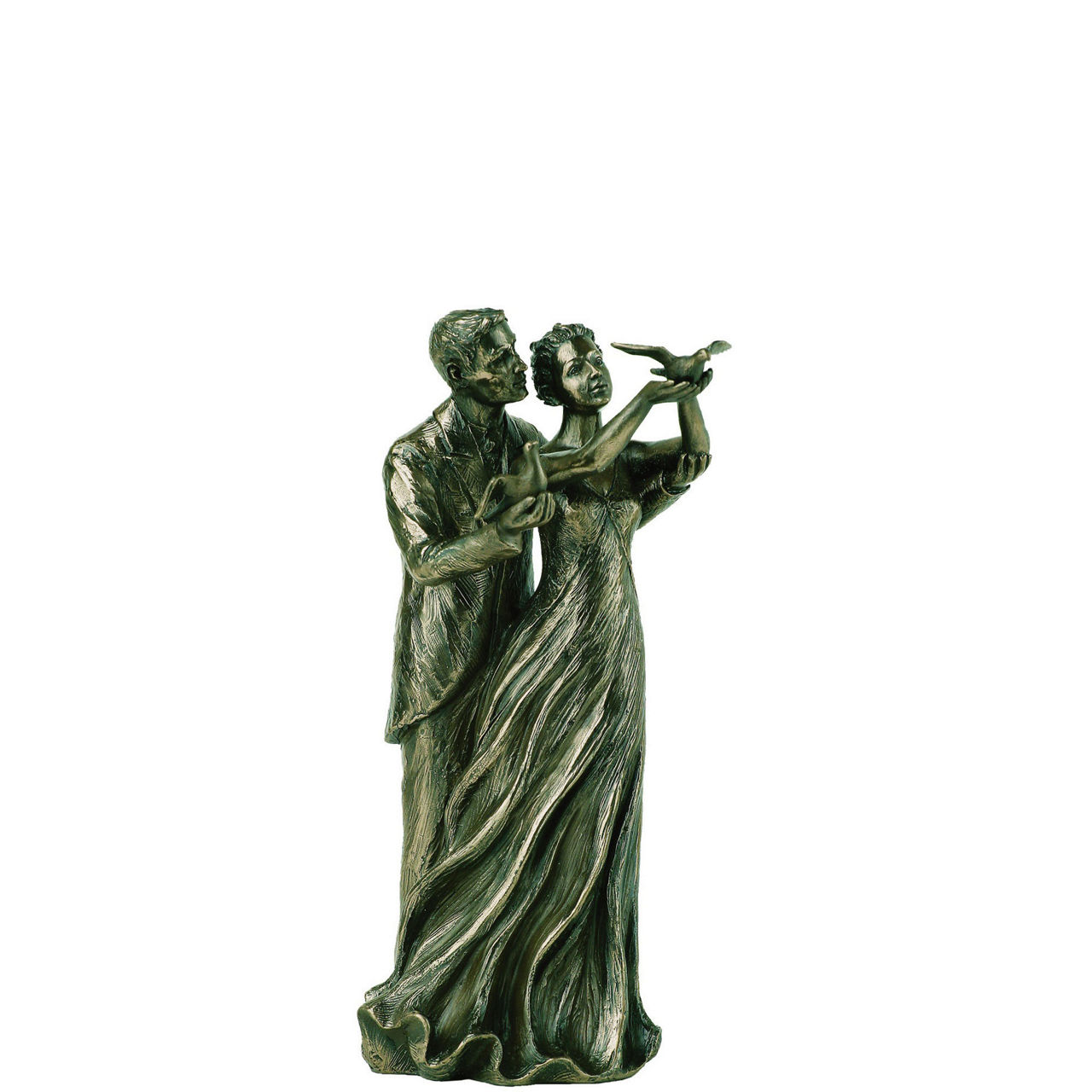 To Have & To Hold Bronze Ornament