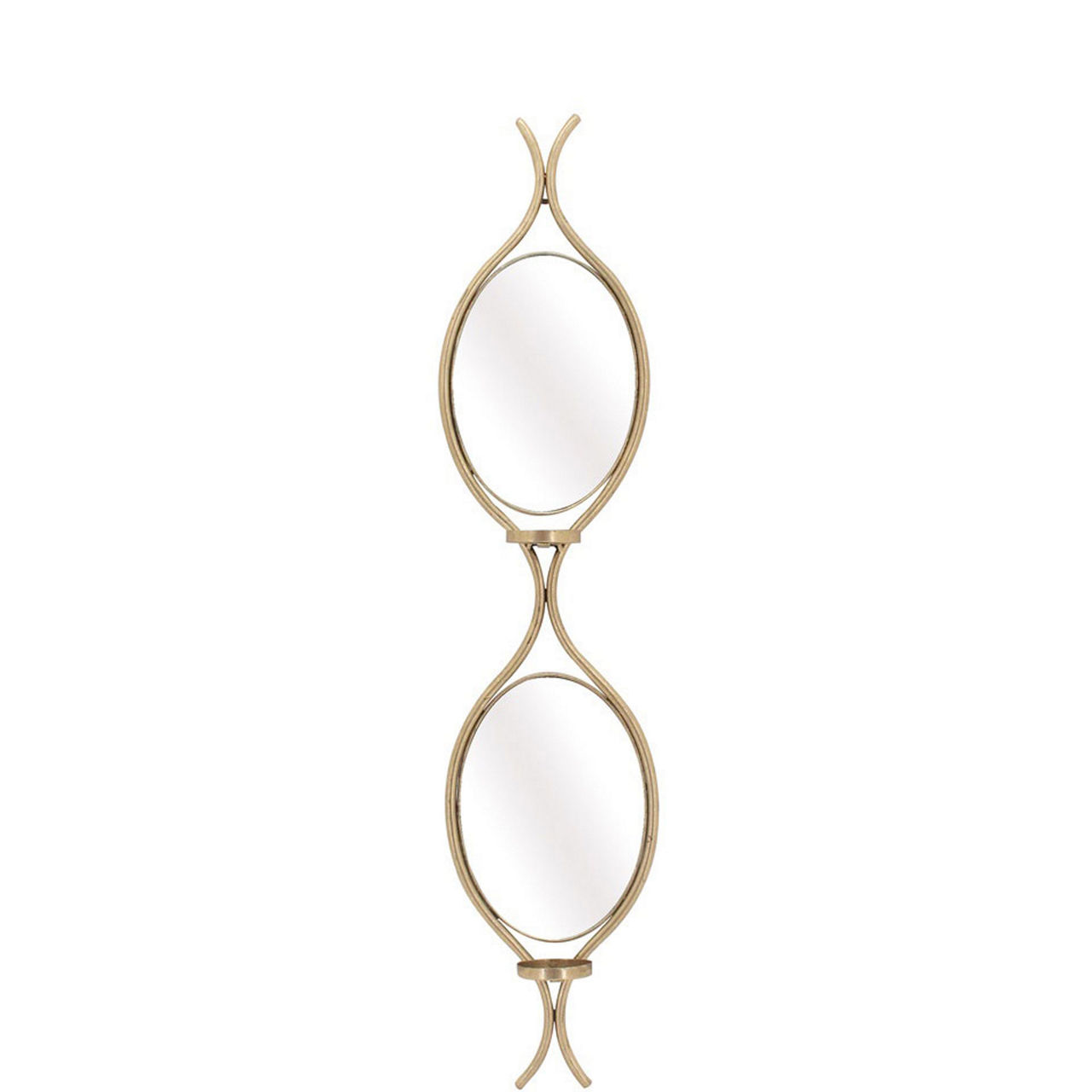 Claude Mirror Double Wall Sconce