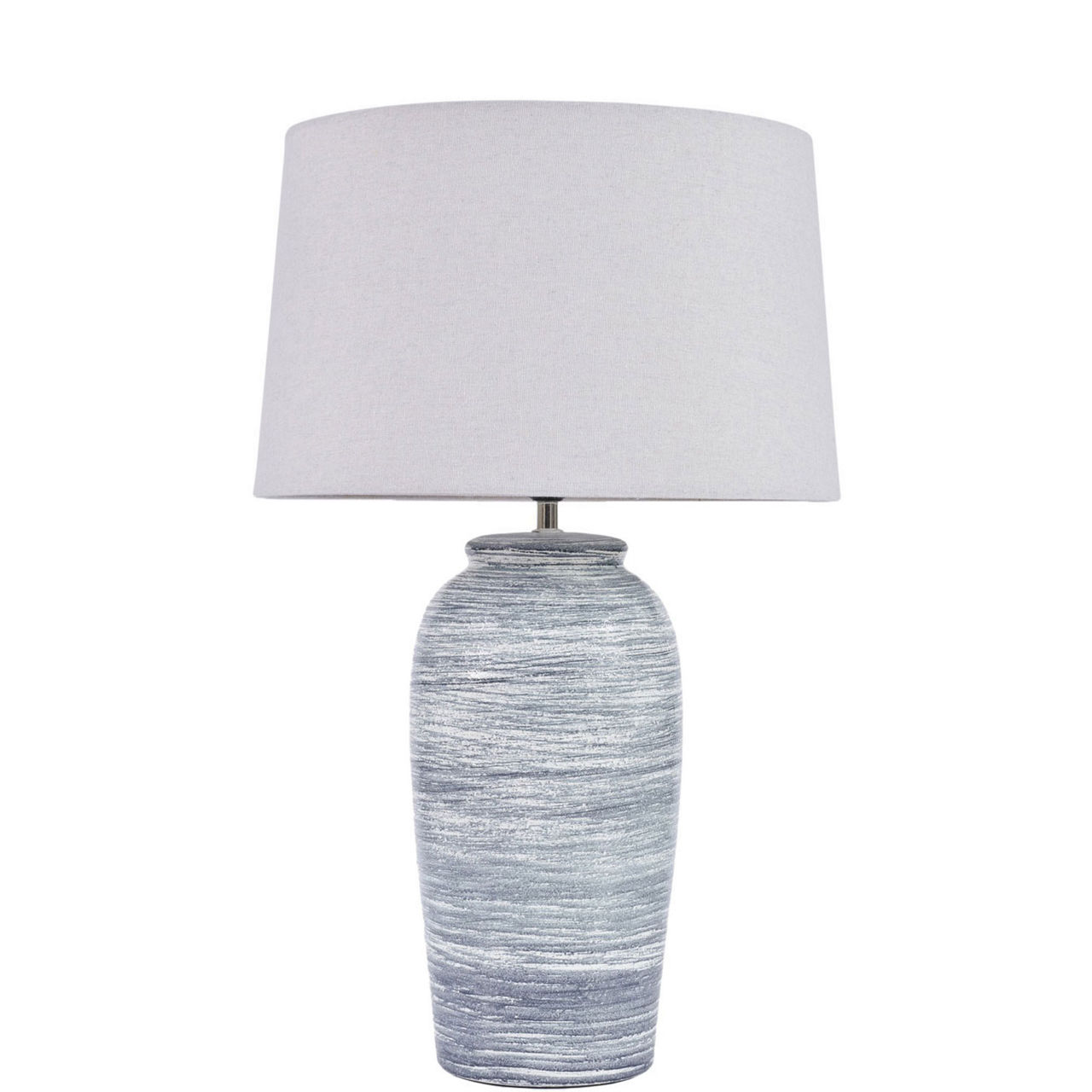Afina Striped Table Lamp
