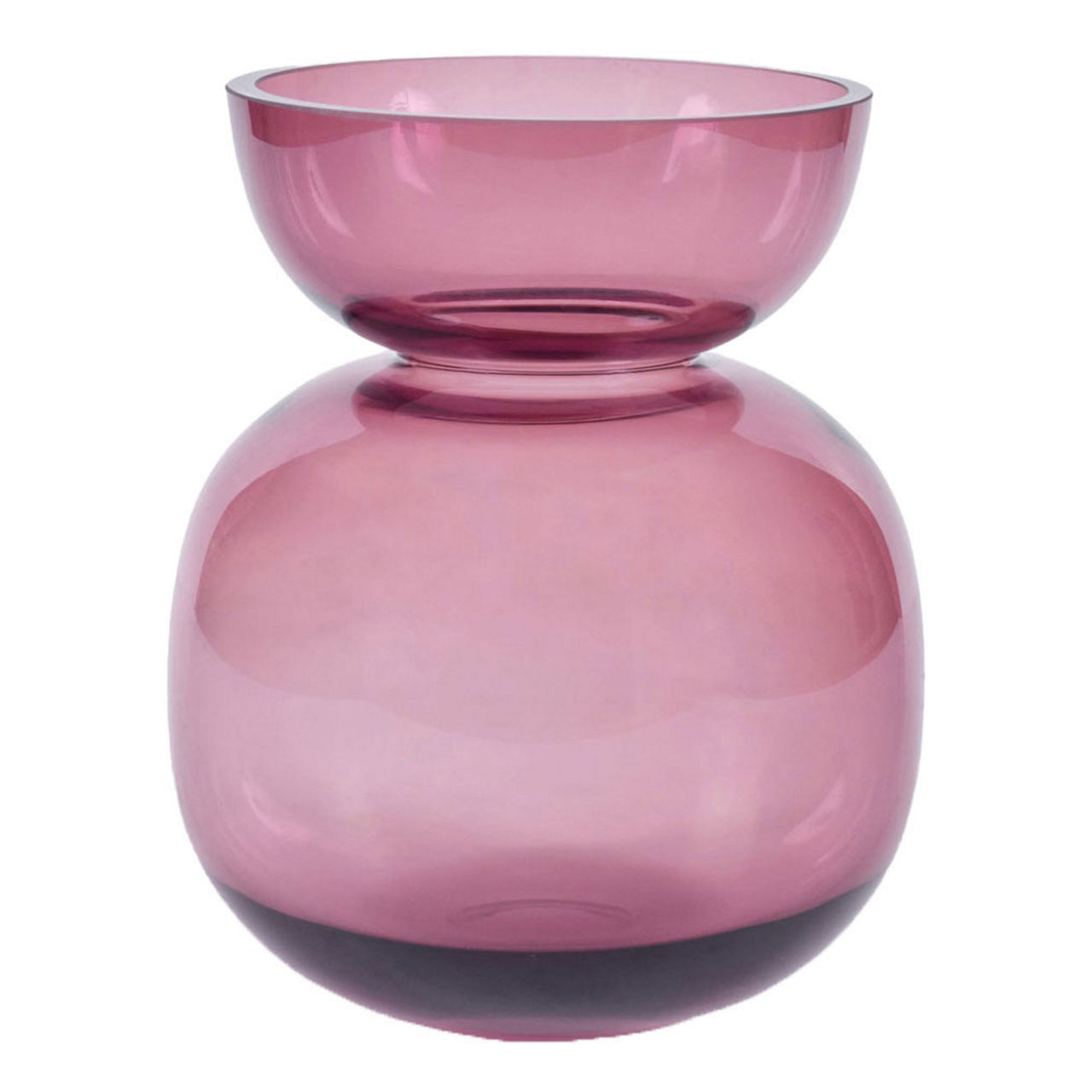 Ali Curved Glass Vase Ali Curved Glass Vase