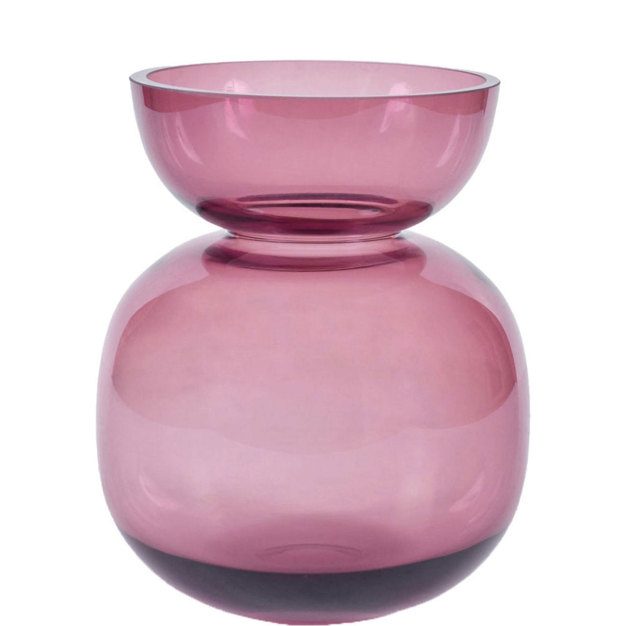 Ali Curved Glass Vase