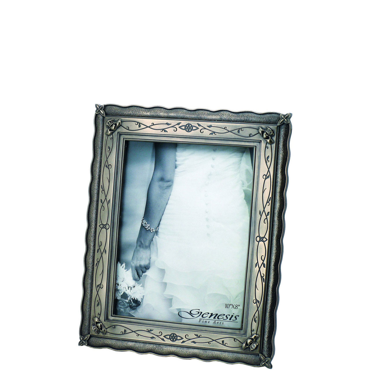 Claddagh Bronze Wedding Frame 8 x 10in