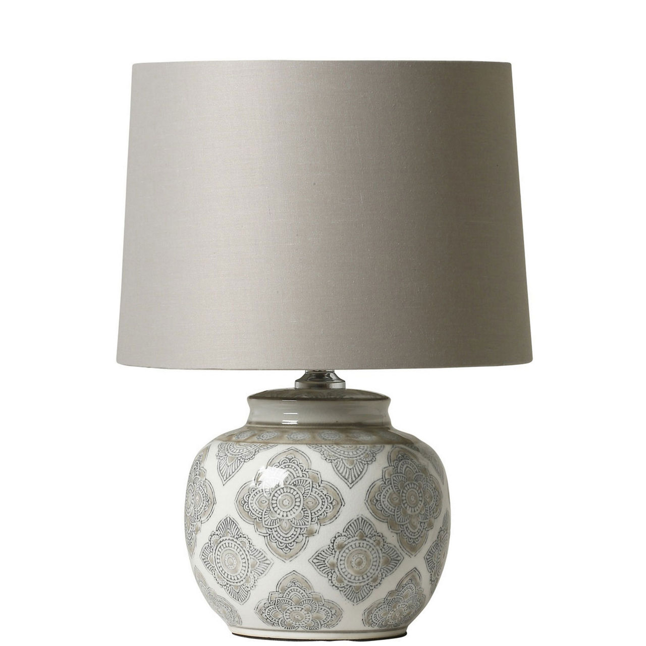 Ruby Patterned Table Lamp