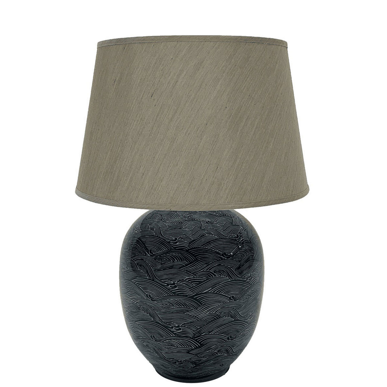 Blue Waves Table Lamp