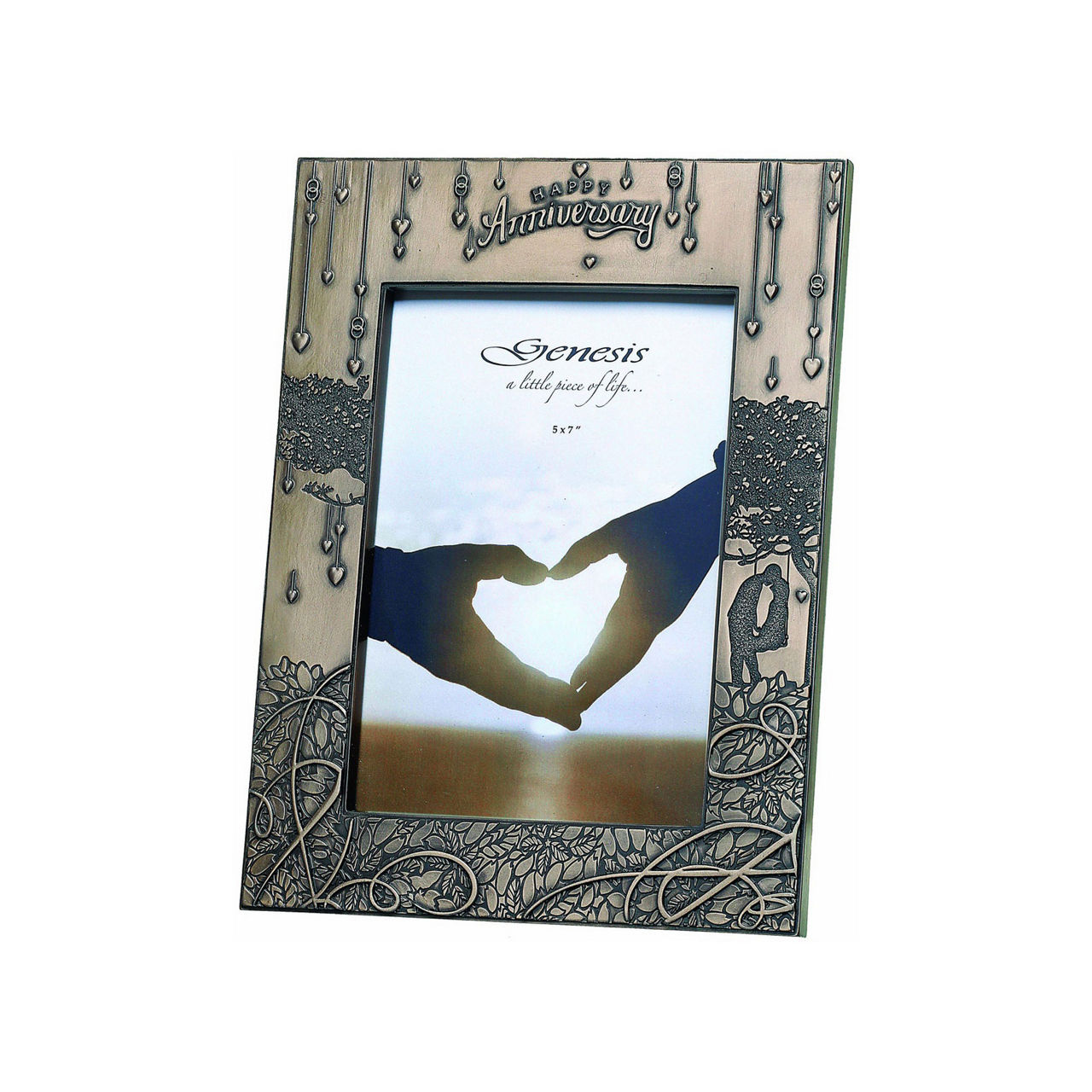 Anniversary Bronze Photo Frame 5 x 7in Anniversary Bronze Photo Frame 5 x 7in