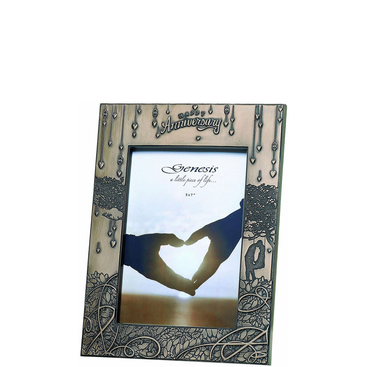 Anniversary Bronze Photo Frame 5 x 7in