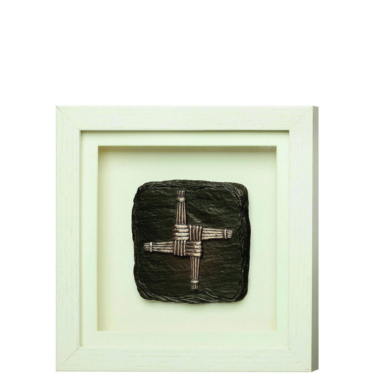 St. Brigid's Cross Framed Bronze Plaque