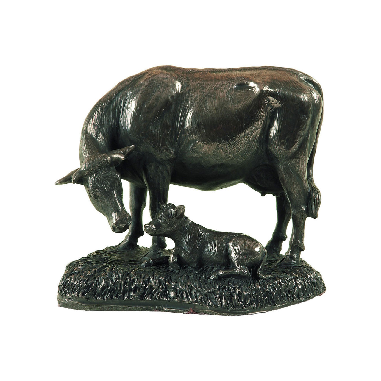 Cow & Calf Bronze Ornament Cow & Calf Bronze Ornament