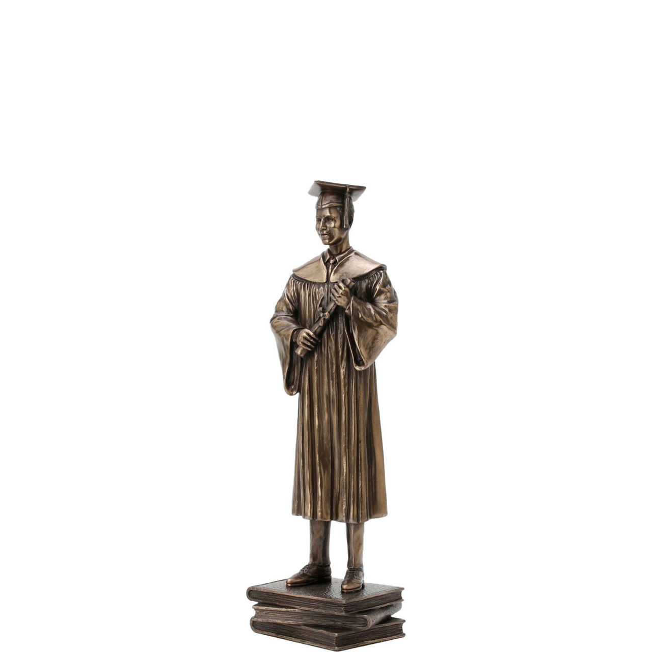 Male Graduate Bronze Ornament