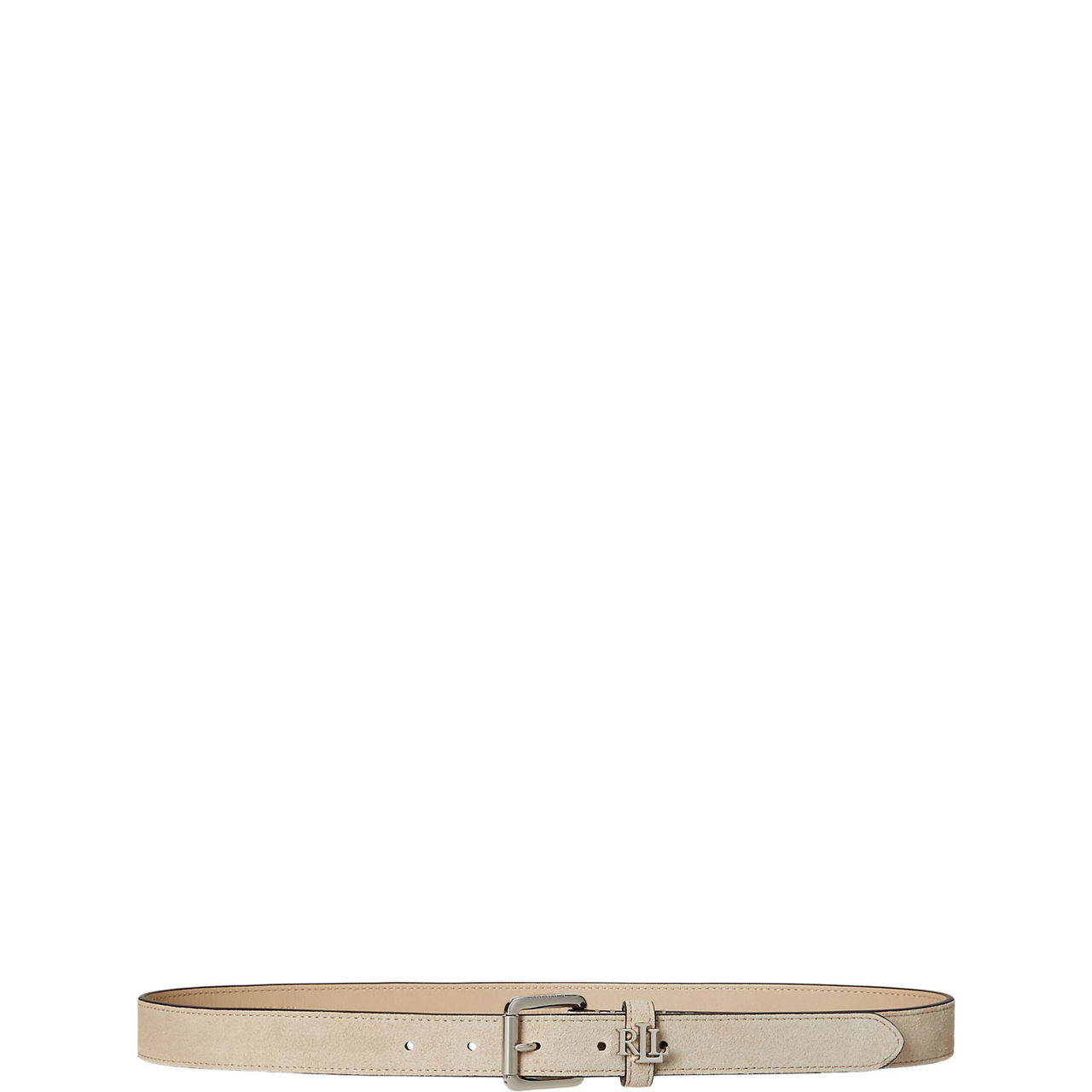 Logo-Keeper Narrow Leather Belt