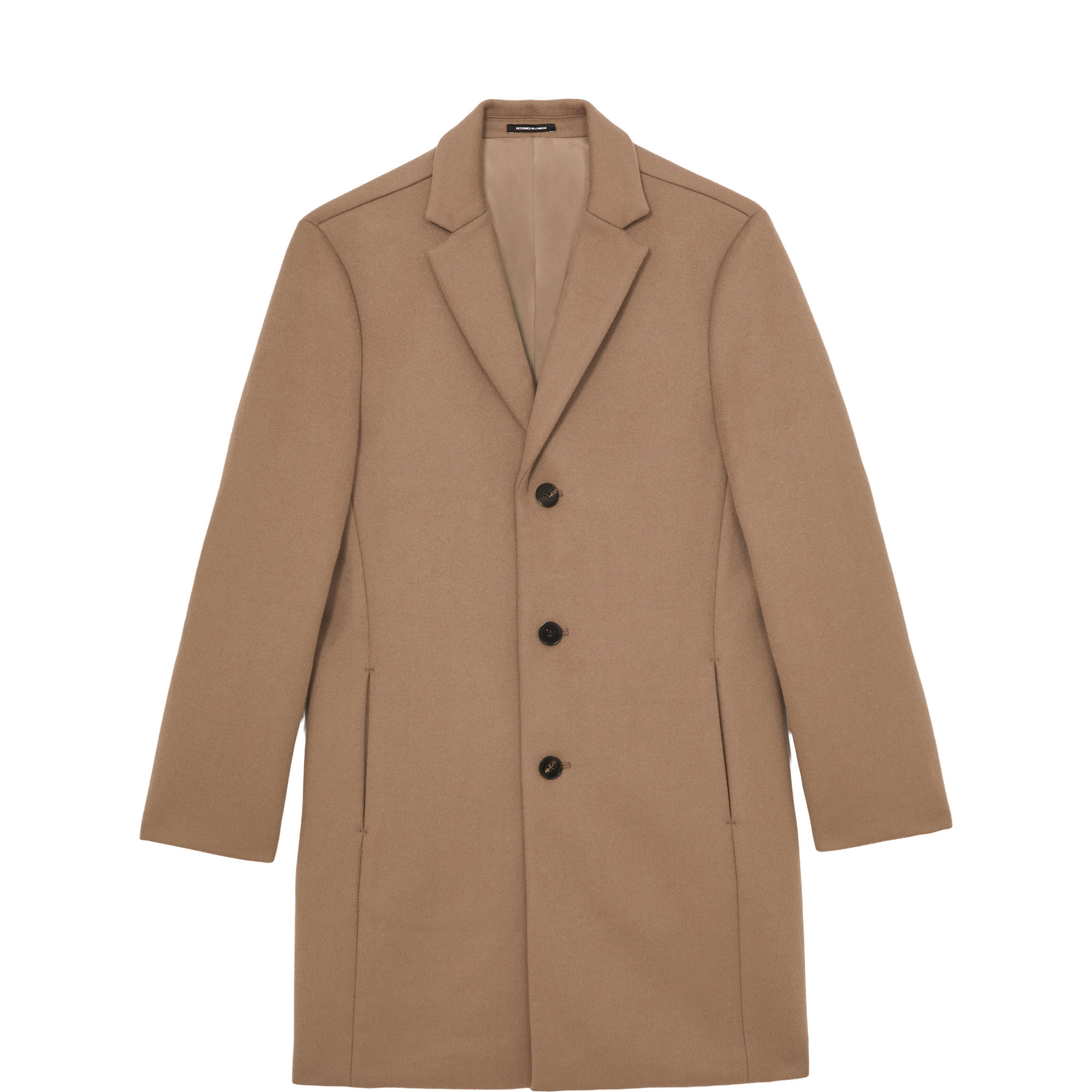 Gable Single-Breasted Overcoat