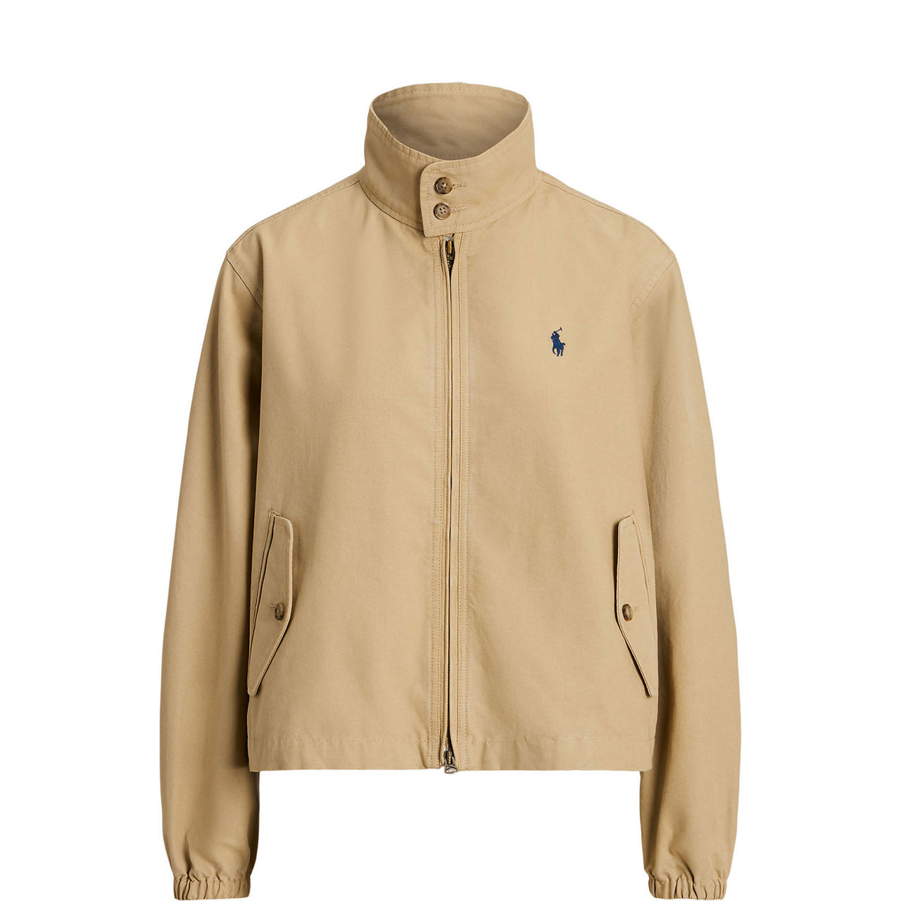Polo Player Logo Canvas Windbreaker