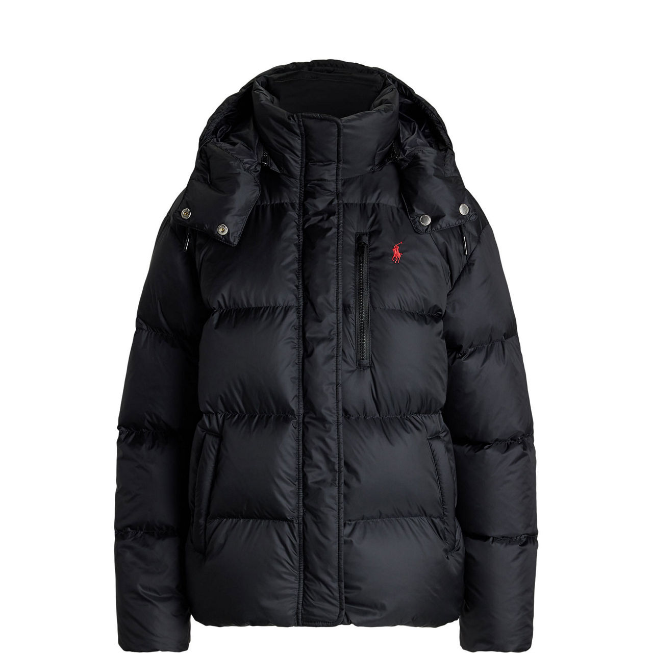 Polo Player Logo Quilted Down Jacket