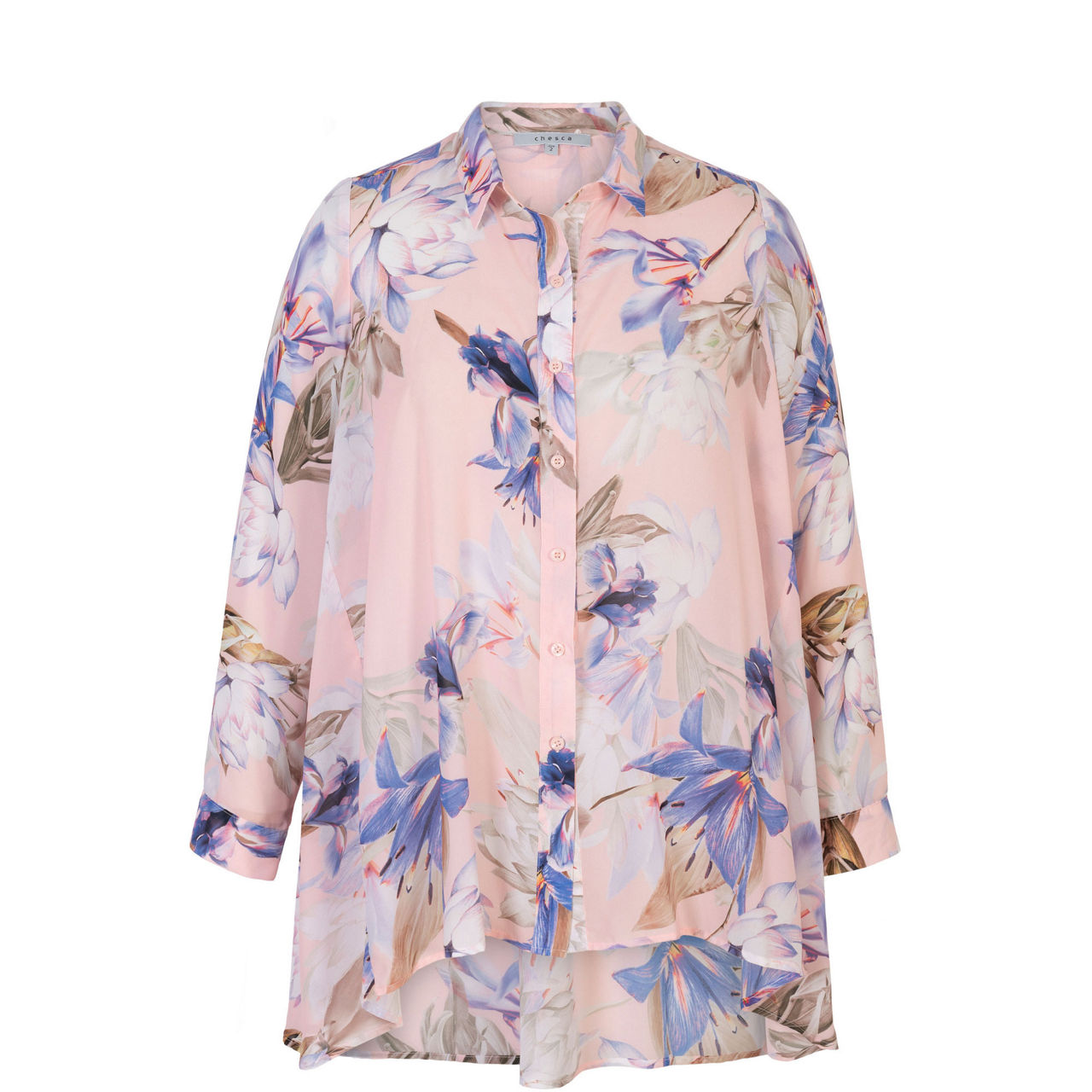 Lily Floral Chiffon Shirt