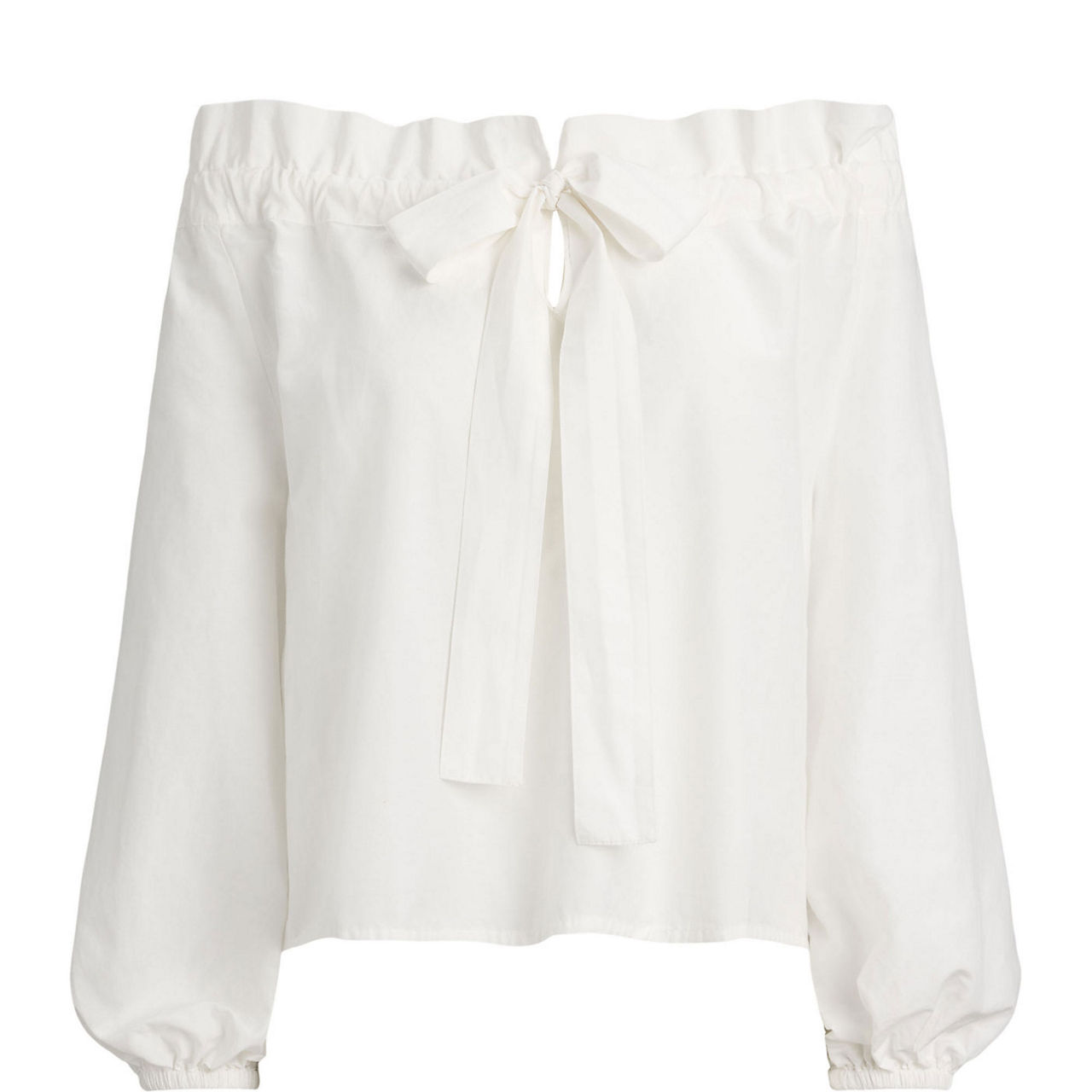 Bow Off-The-Shoulder Top