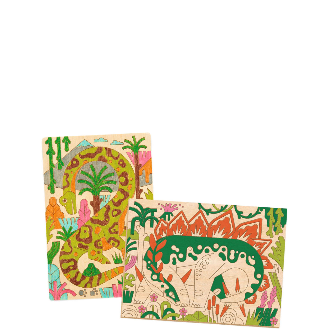 Dino World Wooden Board Kit