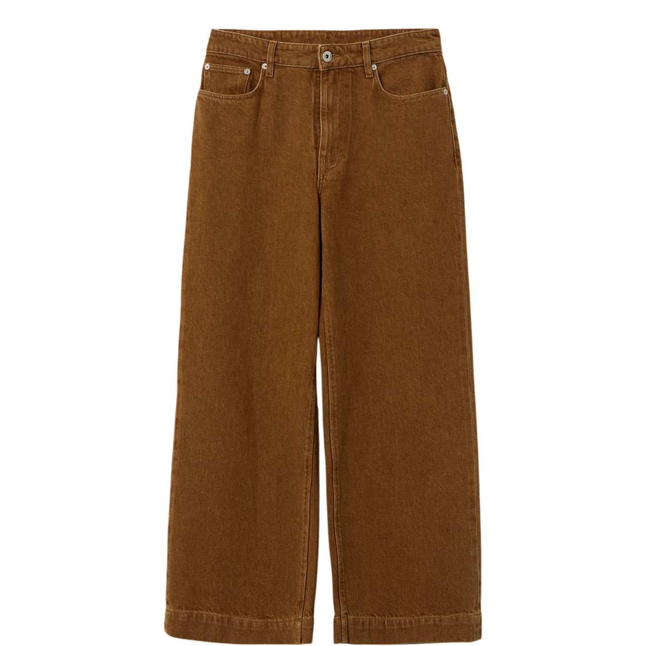 Tyne High-Rise Cropped Wide Leg Jeans