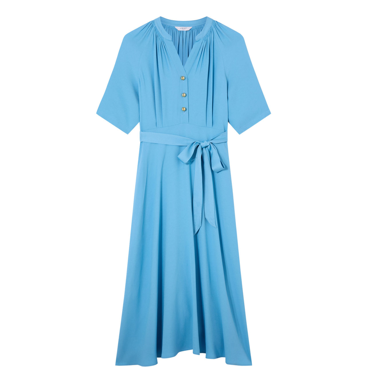 Amber Belted Shirt Dress