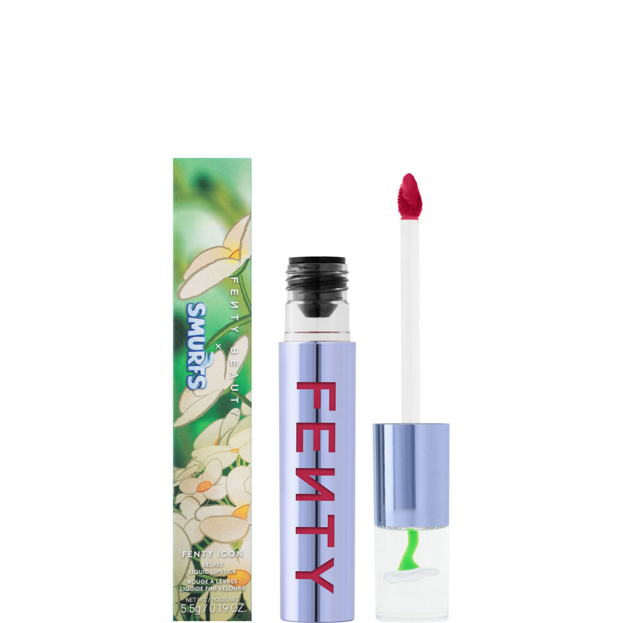 Fenty Icon Velvet Liquid Lipstick Smurf Edition