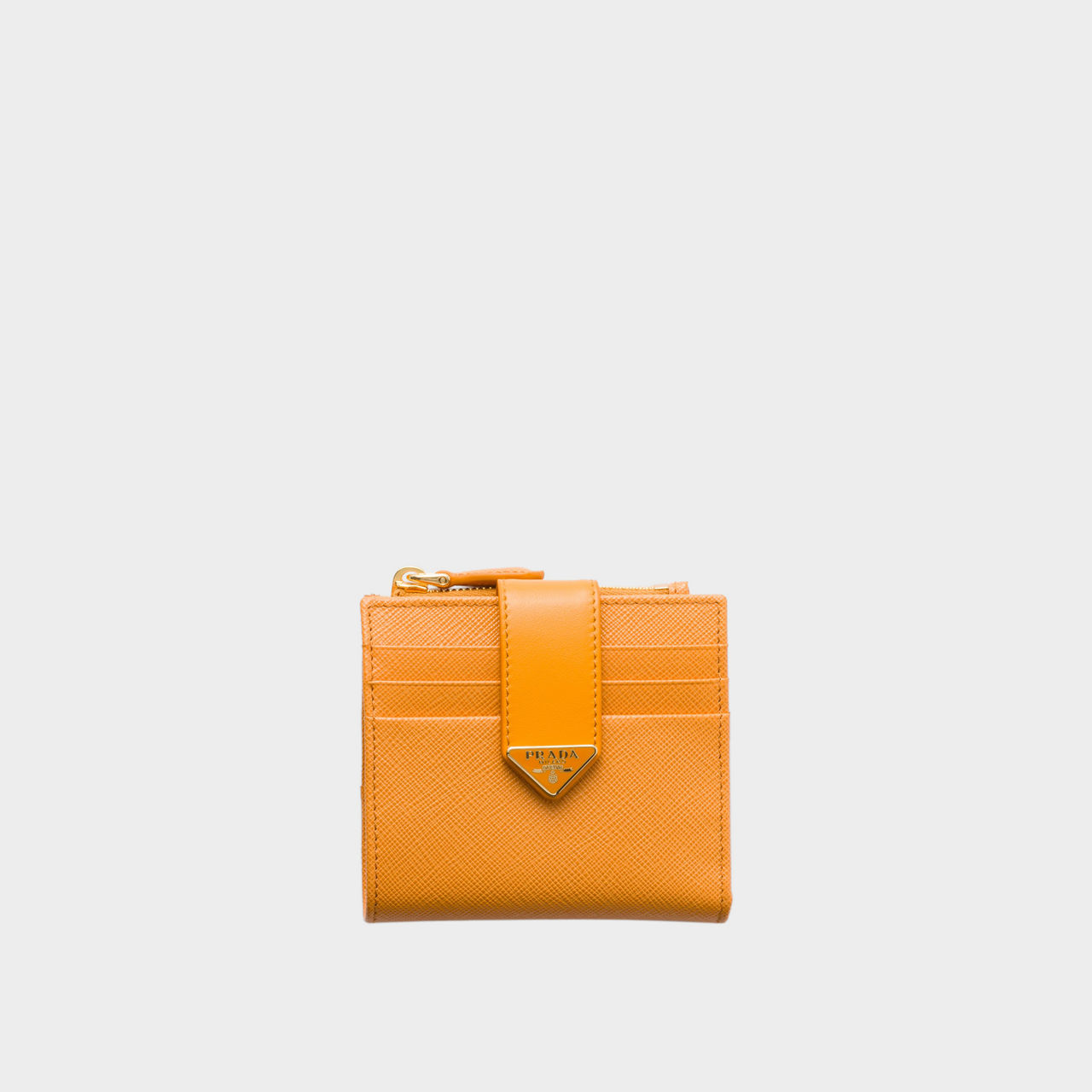 Small Leather Flap Wallet