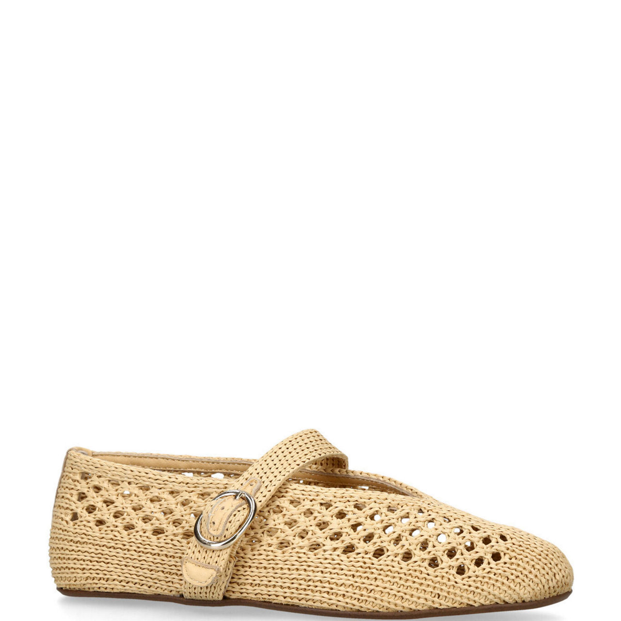 Alara Raffia Ballet Flats