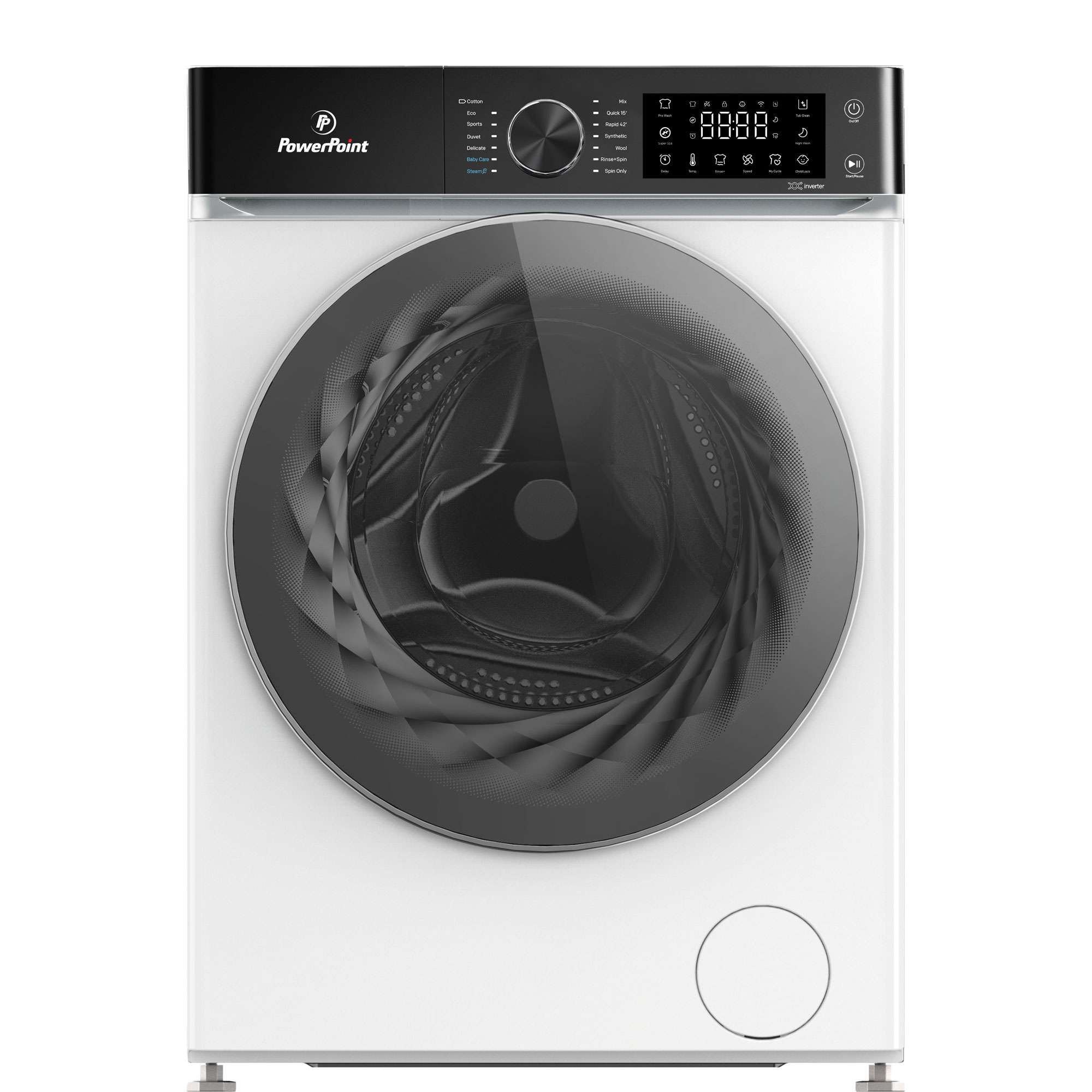 12kg 1400RPM Washer Deluxe