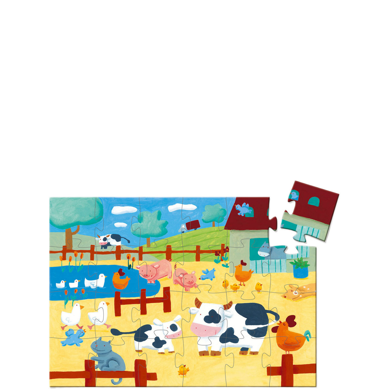 The Cows on the Farm 24-Piece Puzzle