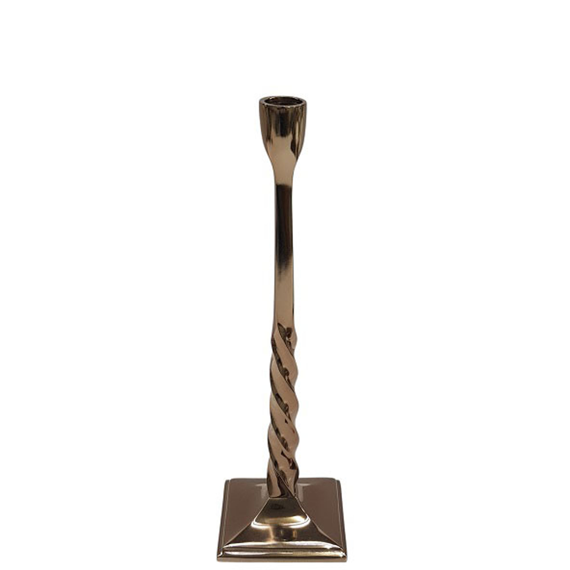 Twisted Tapered Stem Candlestick Large